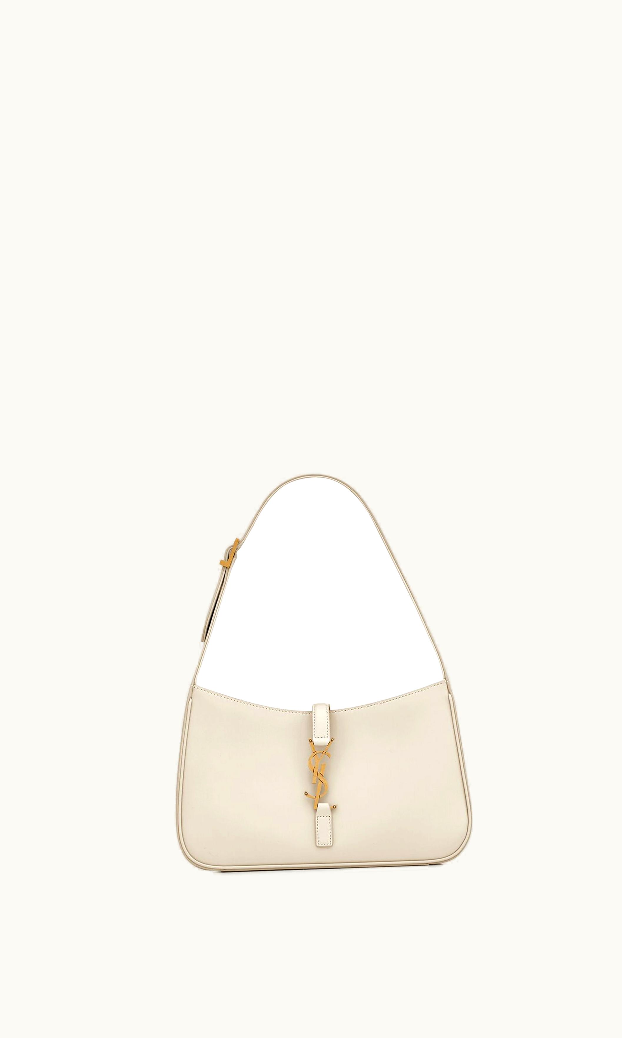 Saint Laurent Saint Laurent Le 5 À 7 In Smooth Leather Blanc Vintage