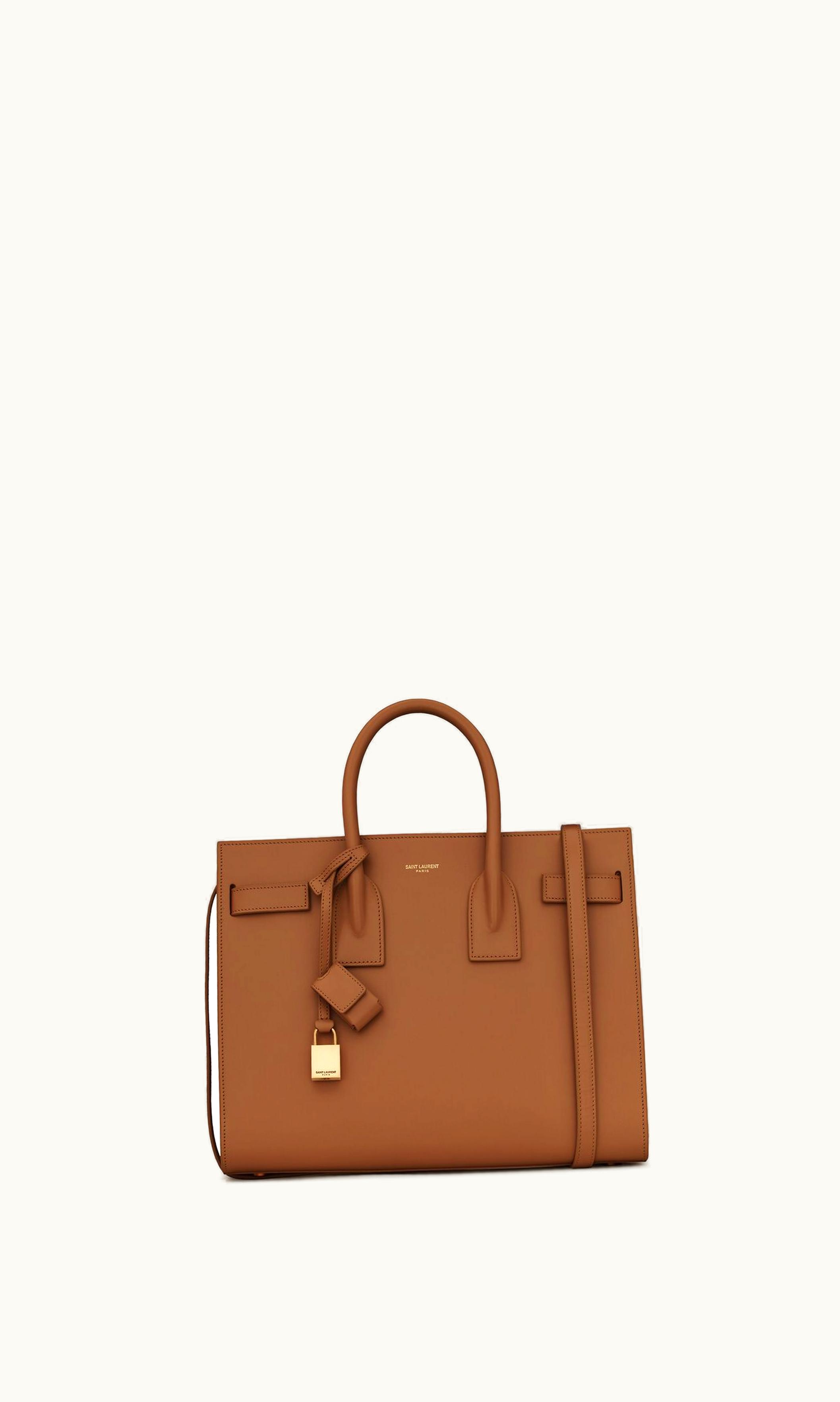 Saint Laurent Saint Laurent Sac De Jour Small In Smooth Leather Brick