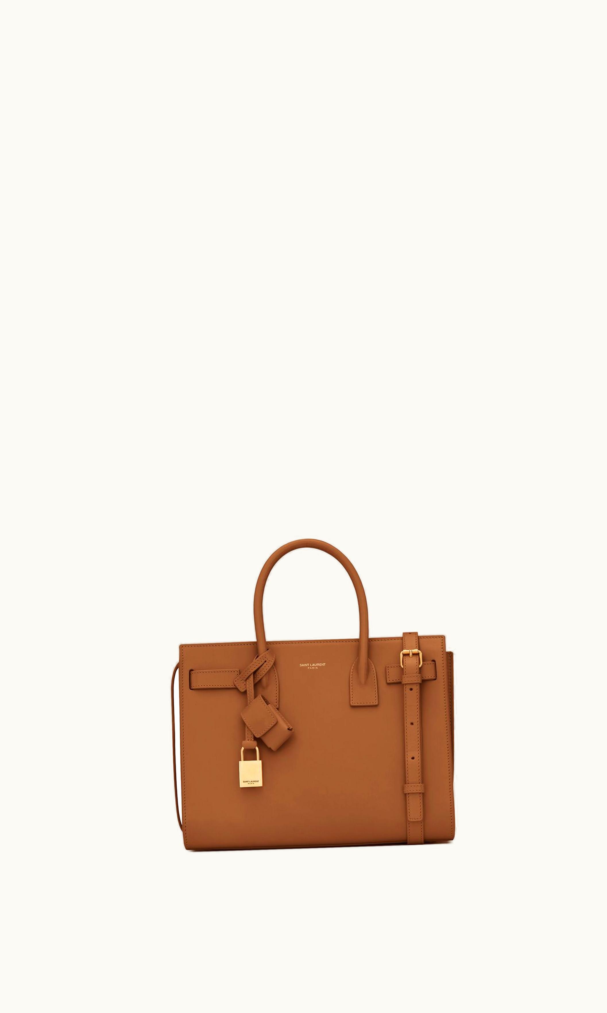 Saint Laurent Saint Laurent Sac De Jour Baby In Smooth Leather Brick