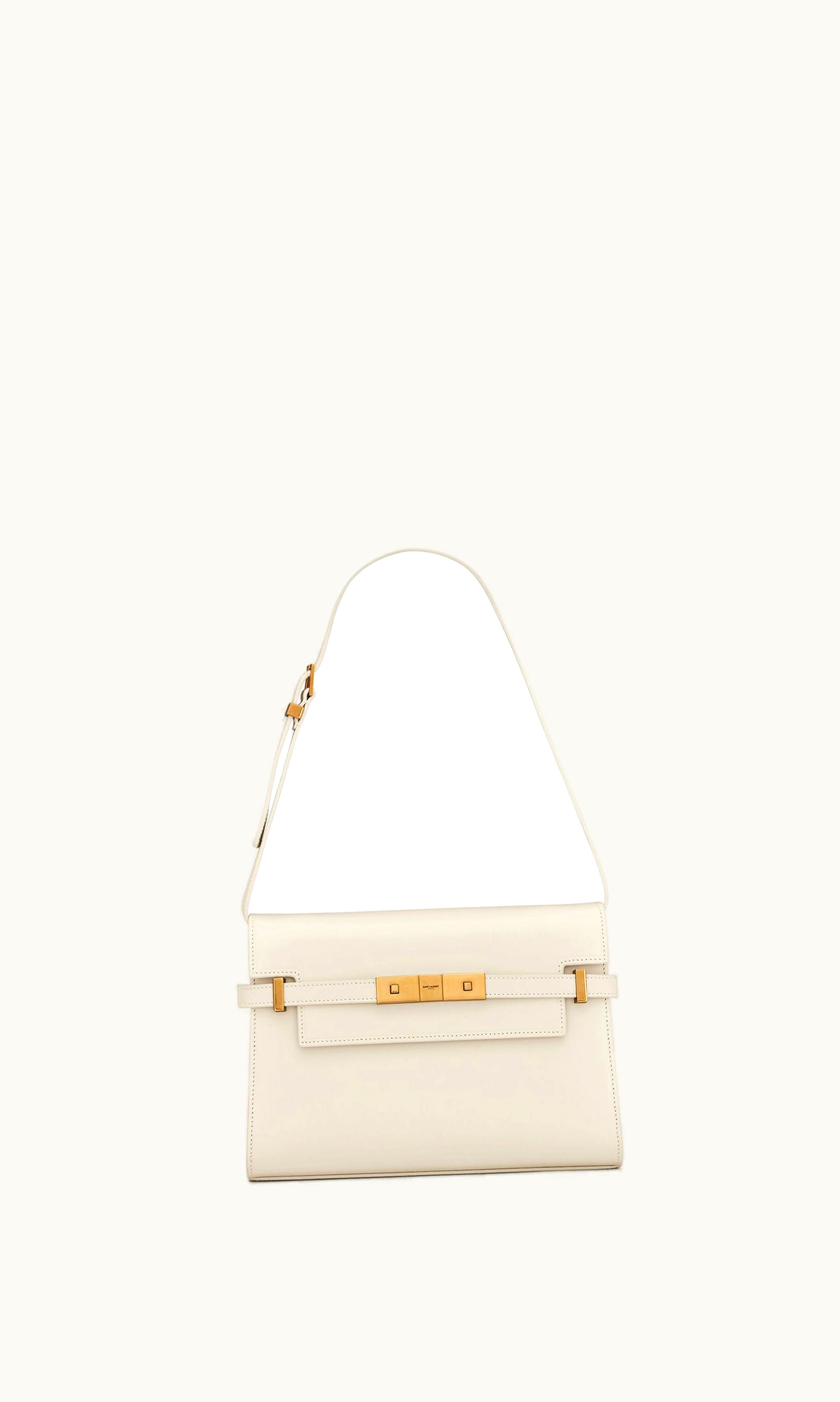 Saint Laurent Manhattan Small In Box Saint Laurent Blanc Vintage