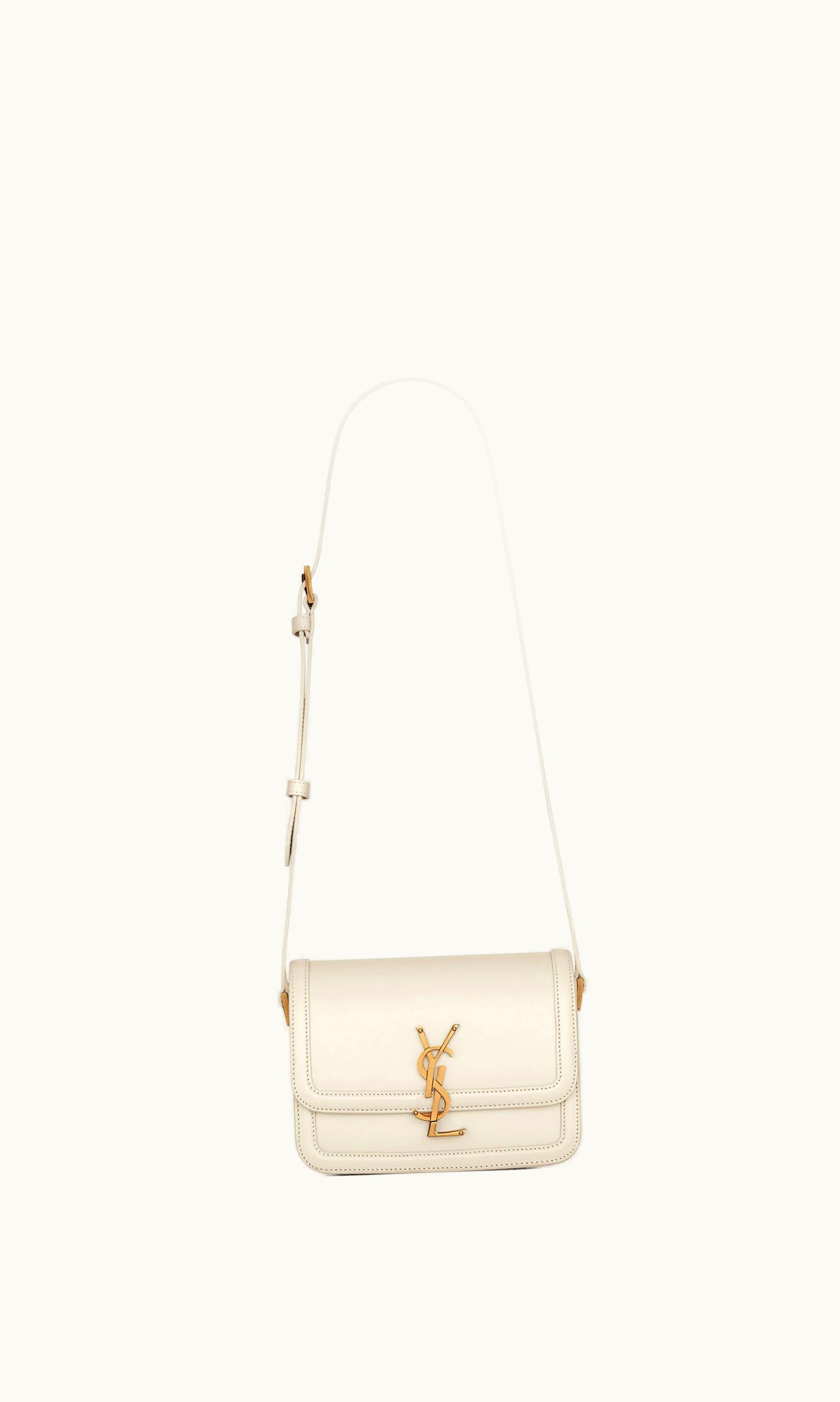 Saint Laurent Solferino Small Satchel In Box Saint Laurent Blanc Vintage