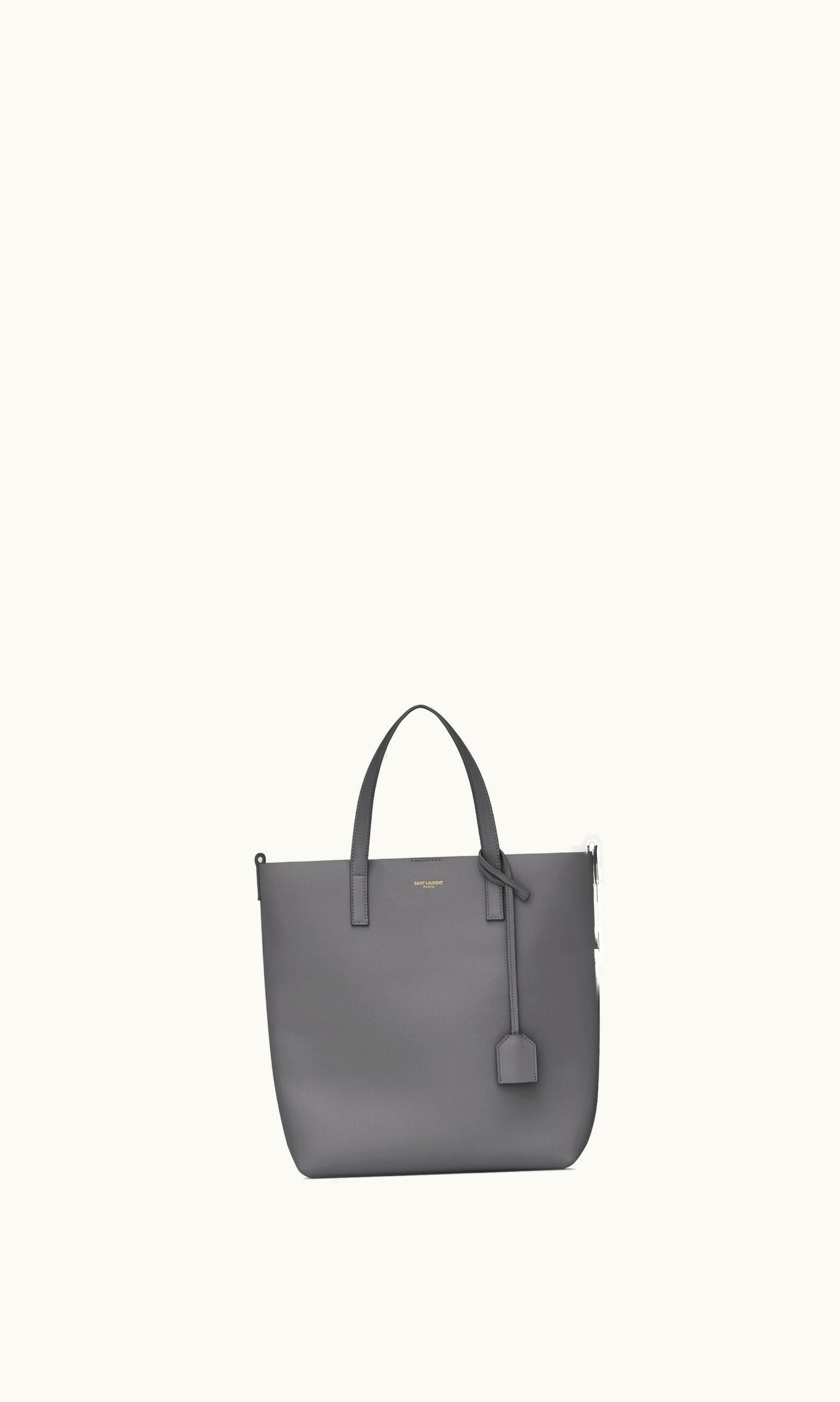 Saint Laurent Shopping Saint Laurent In Leather Storm STORM