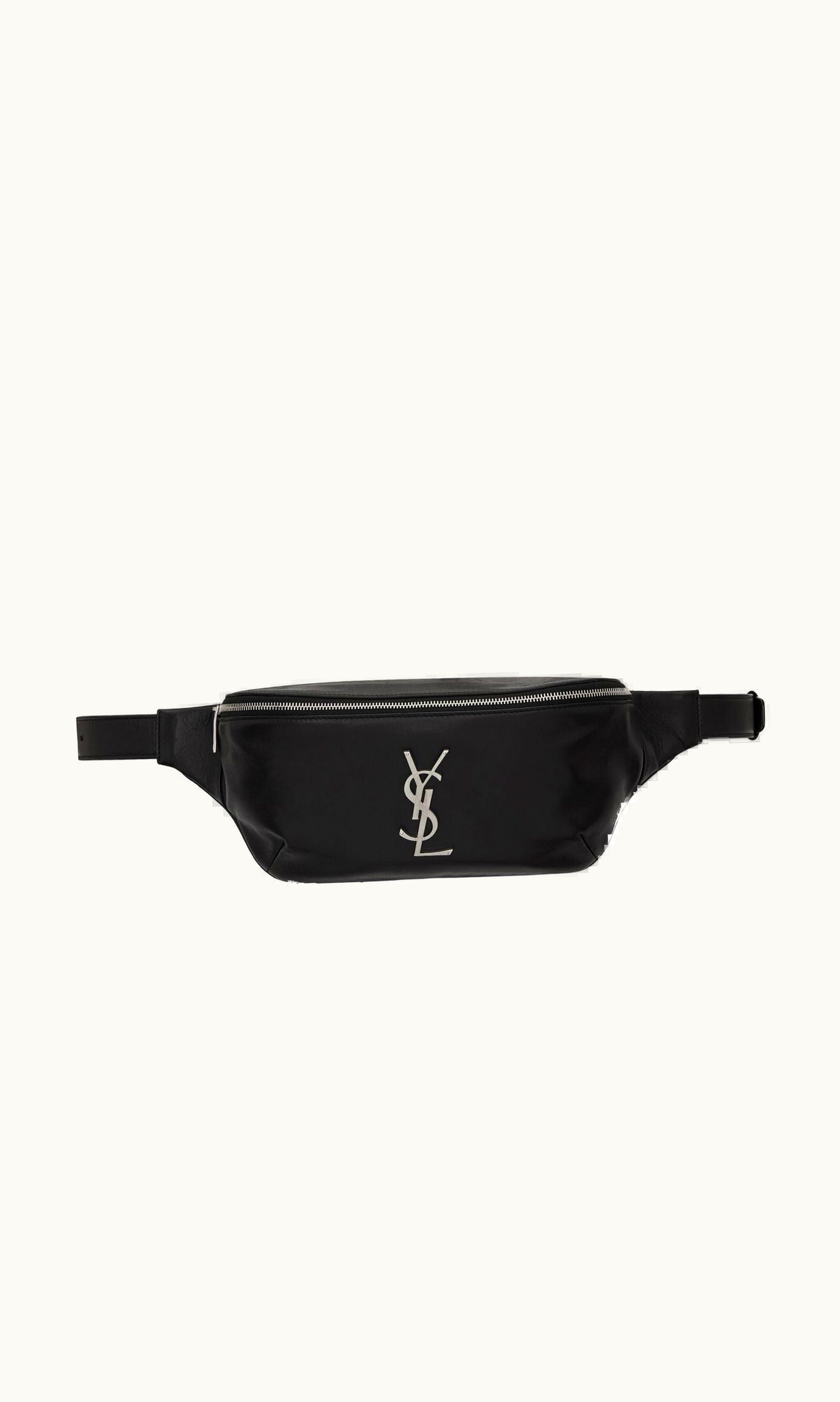 Saint Laurent Saint Laurent Cassandre Classic Crossbody Bag In Soft Lambskin Black
