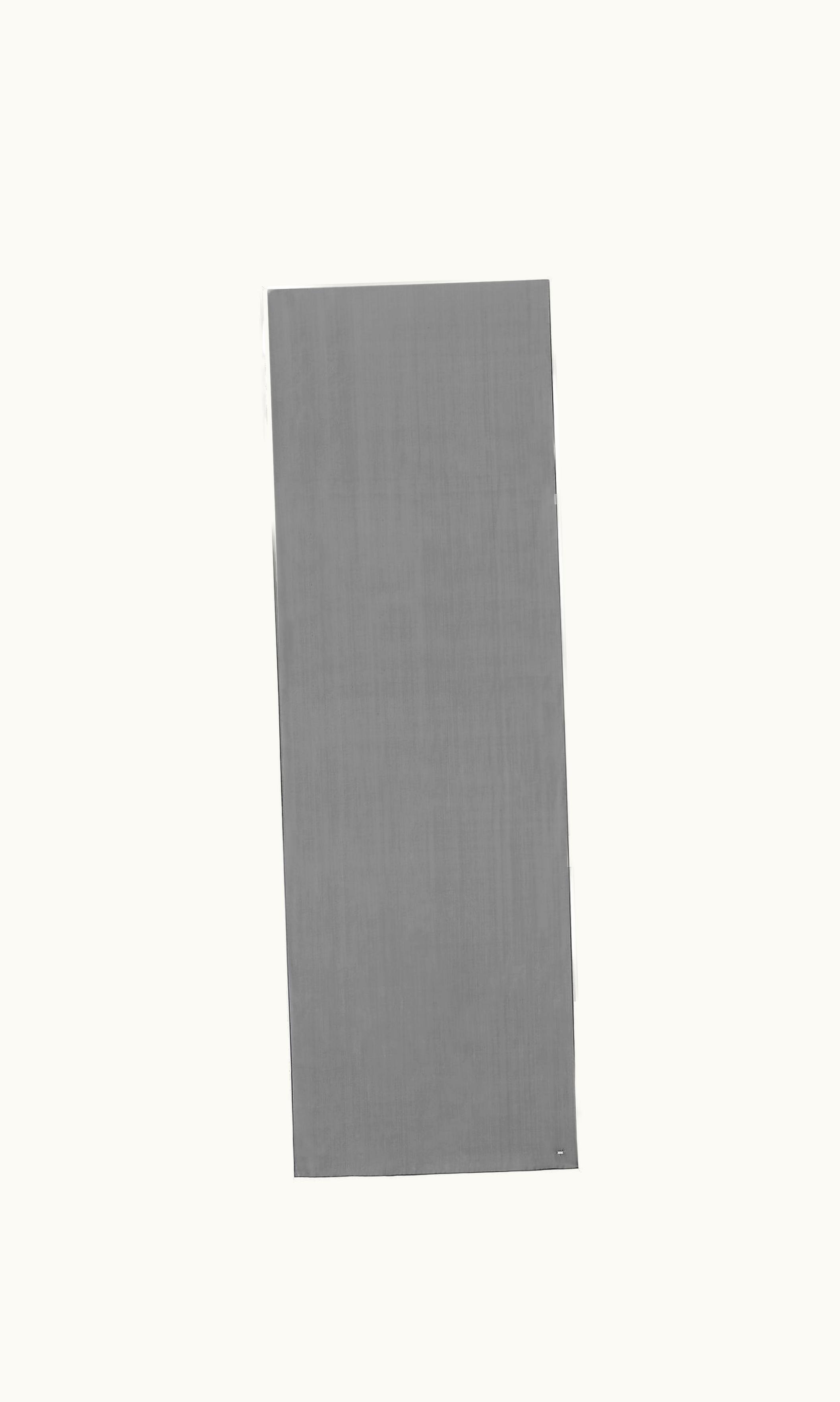 Saint Laurent Saint Laurent Extra-Long Sheer Stole In Silk Muslin Black