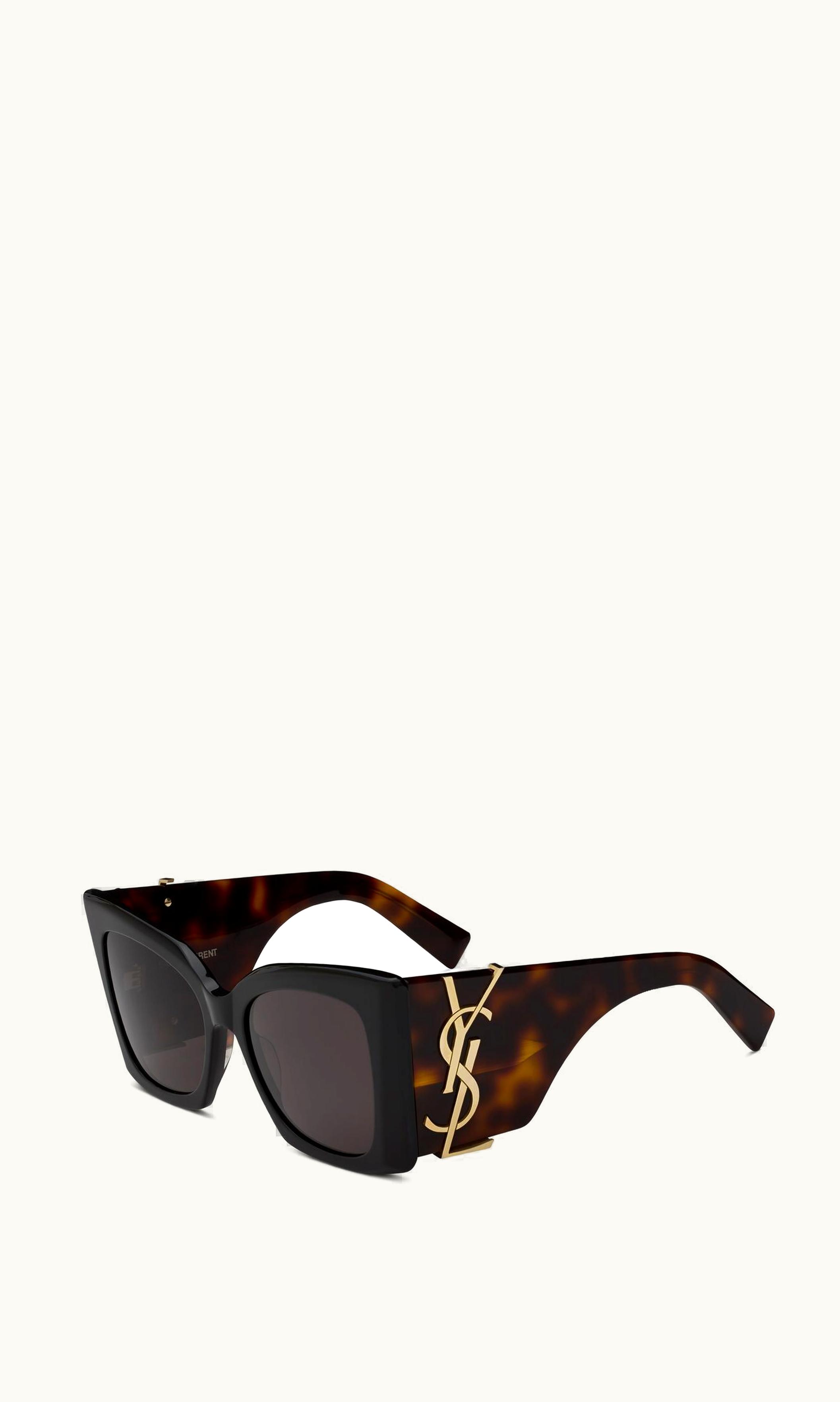 Saint Laurent Saint Laurent Sl M119 Blaze Black And Blond Havana