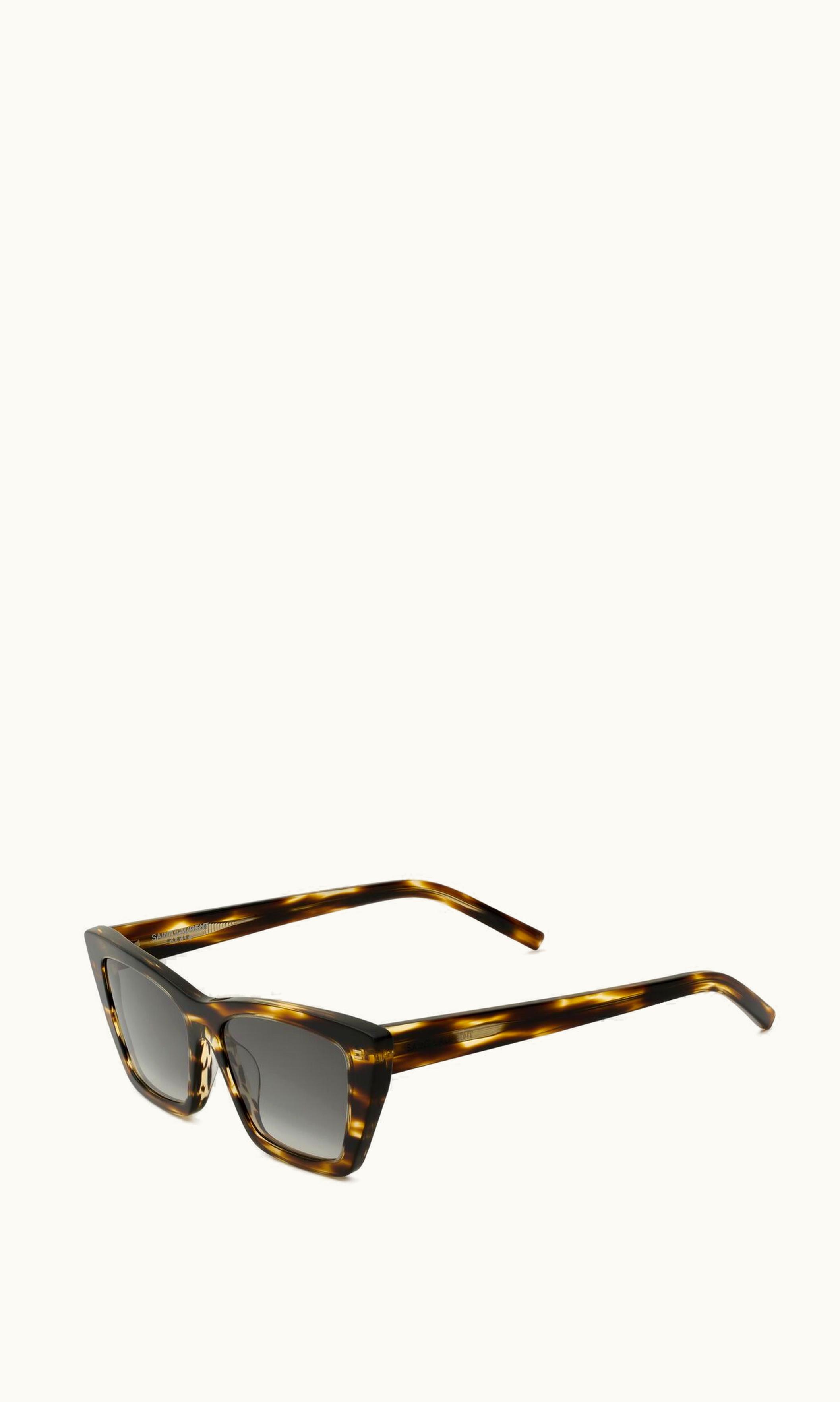 Saint Laurent Saint Laurent Sl 276 Mica Flamed Havana And Gradient Grey