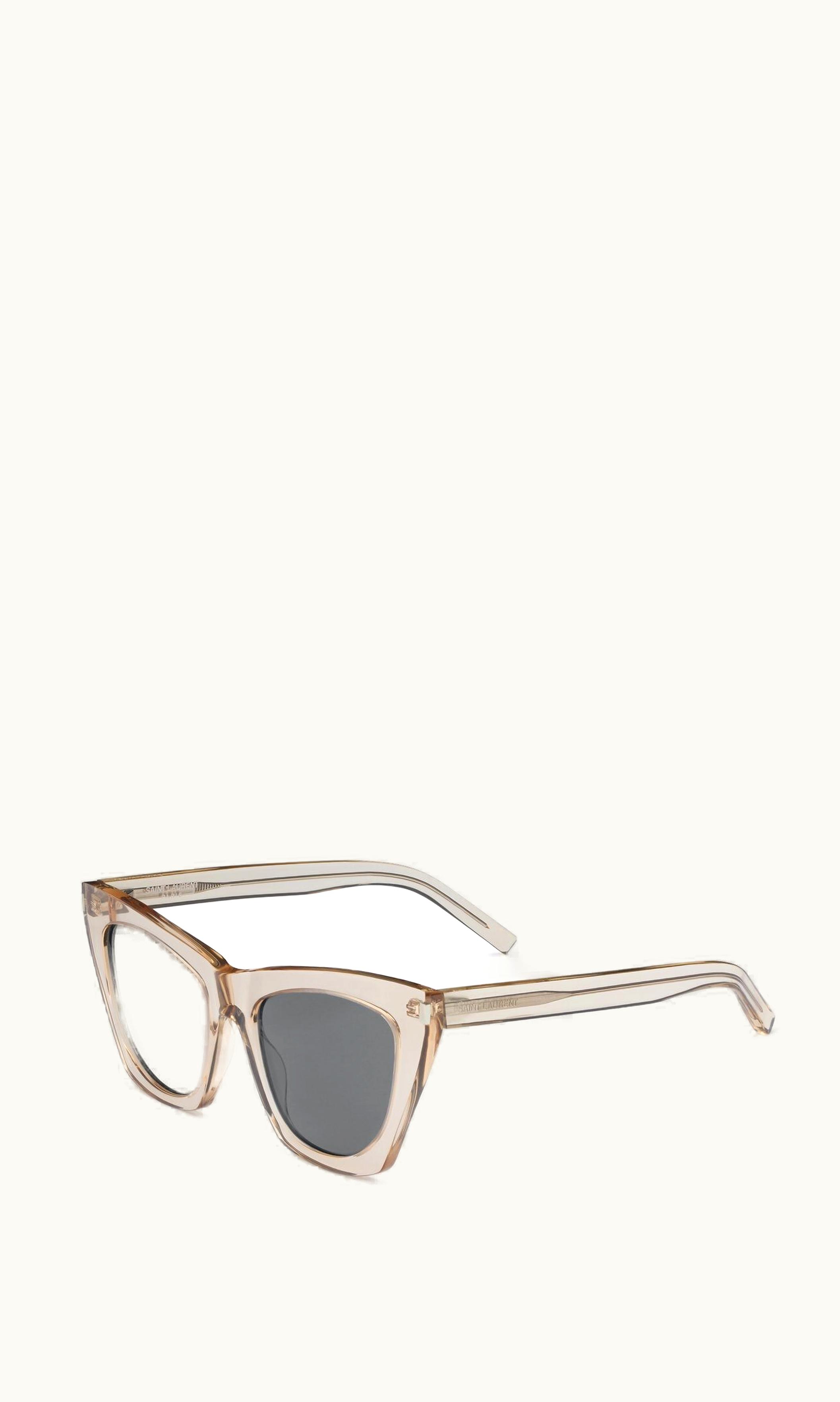 Saint Laurent Saint Laurent Sl 214 Kate Transparent Nude And Copper