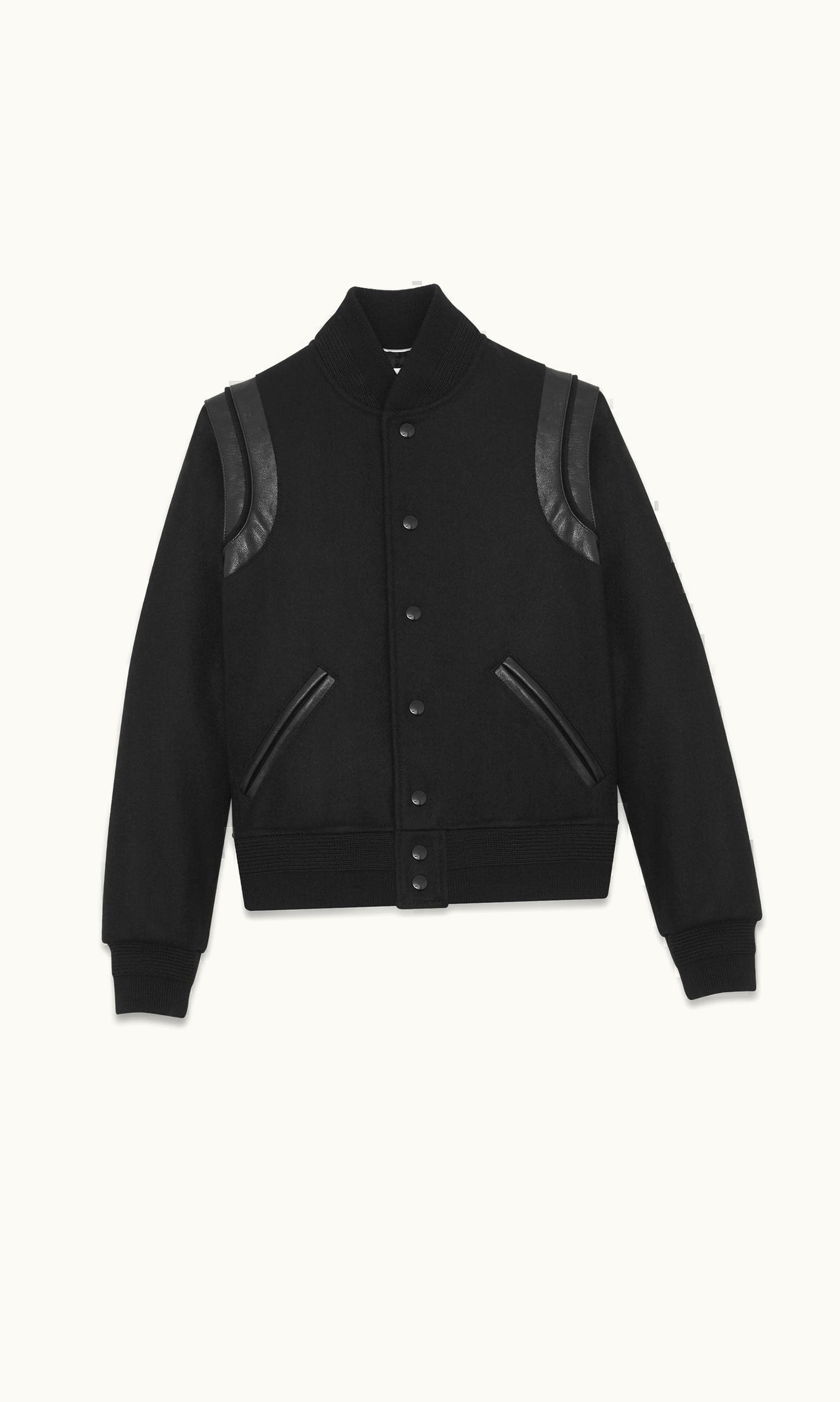 Saint Laurent Saint Laurent Teddy In Wool Black