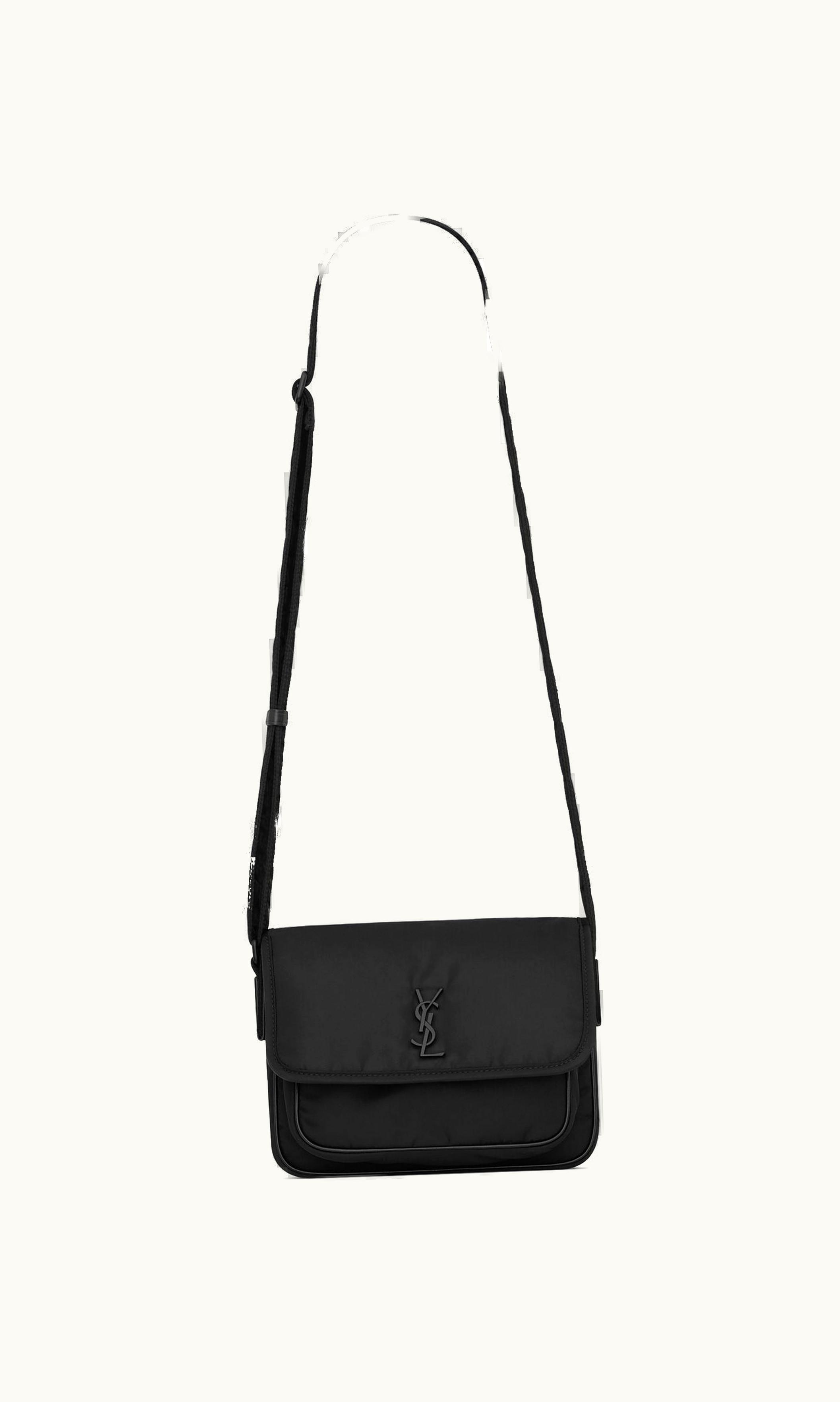 Saint Laurent Saint Laurent Niki Small Messenger In Econyl® Black BLACK