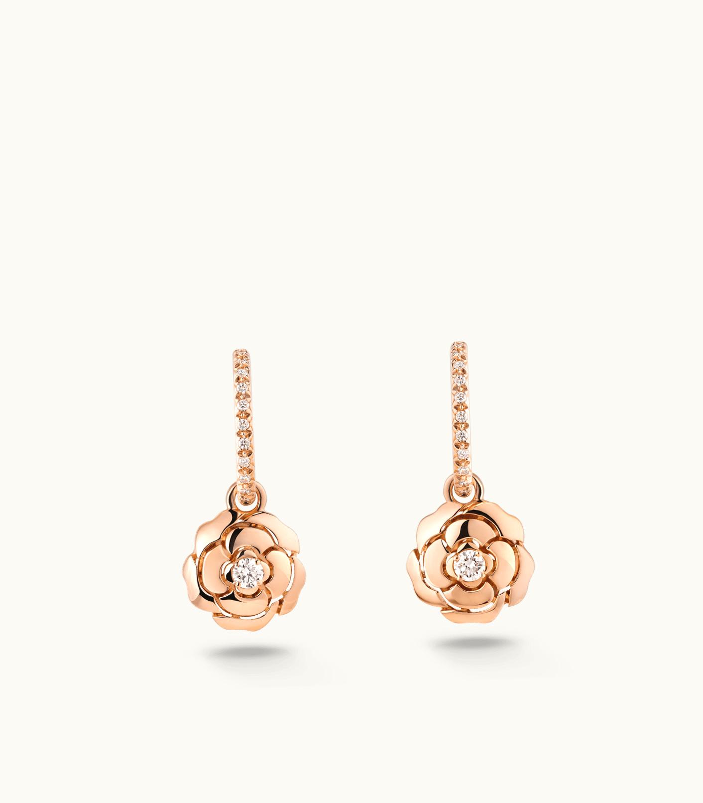 Chanel Chanel Extrait De Camélia Earrings - 3599591790775