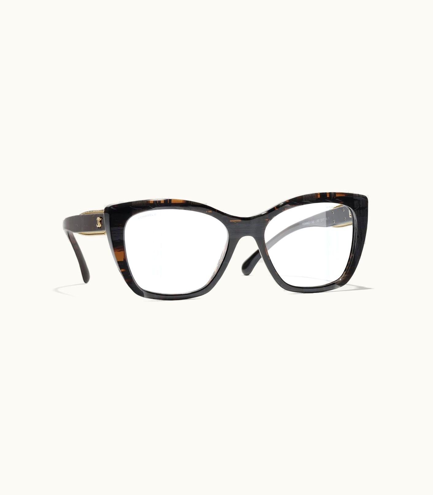 Chanel Chanel Eyewear: Cat Eye Blue Light Glasses, Acetate