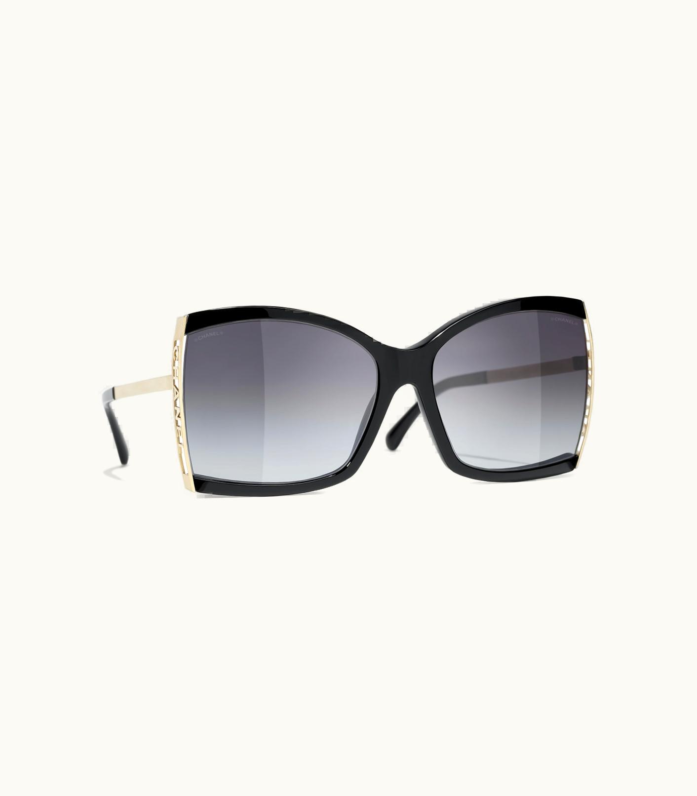 Chanel Chanel Sunglasses: Square Sunglasses, Acetate & Metal