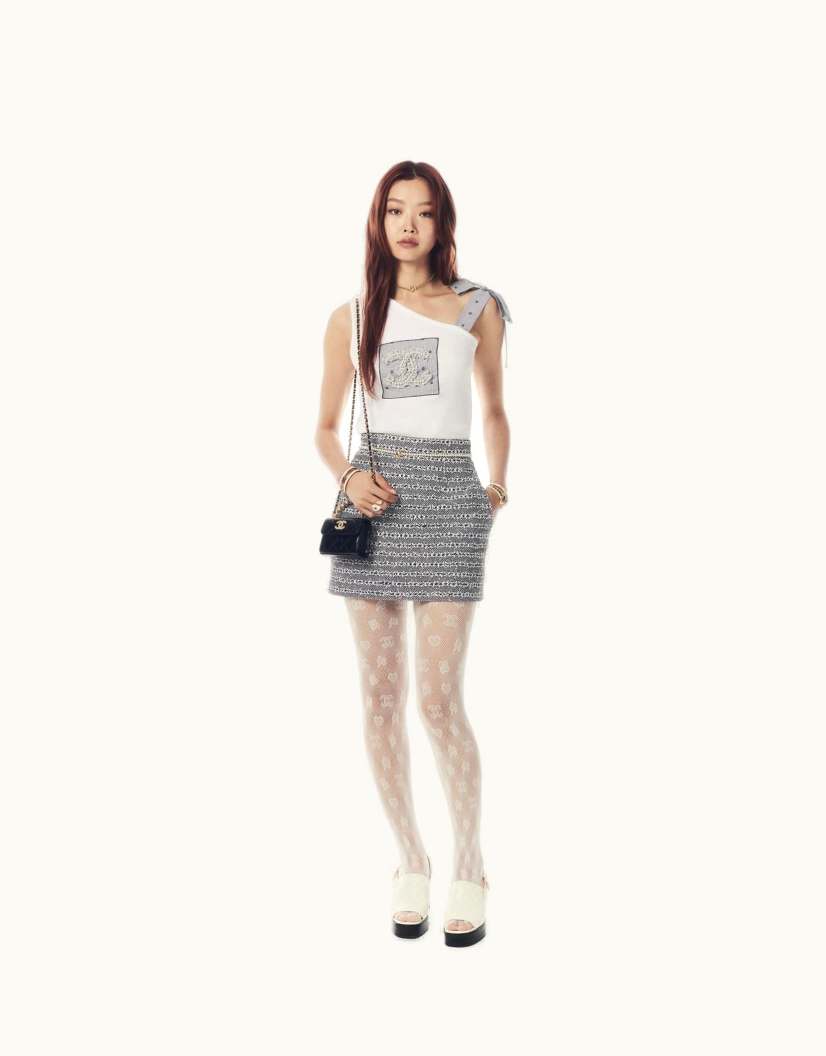 Chanel Chanel Tights - Mixed Fibers, White