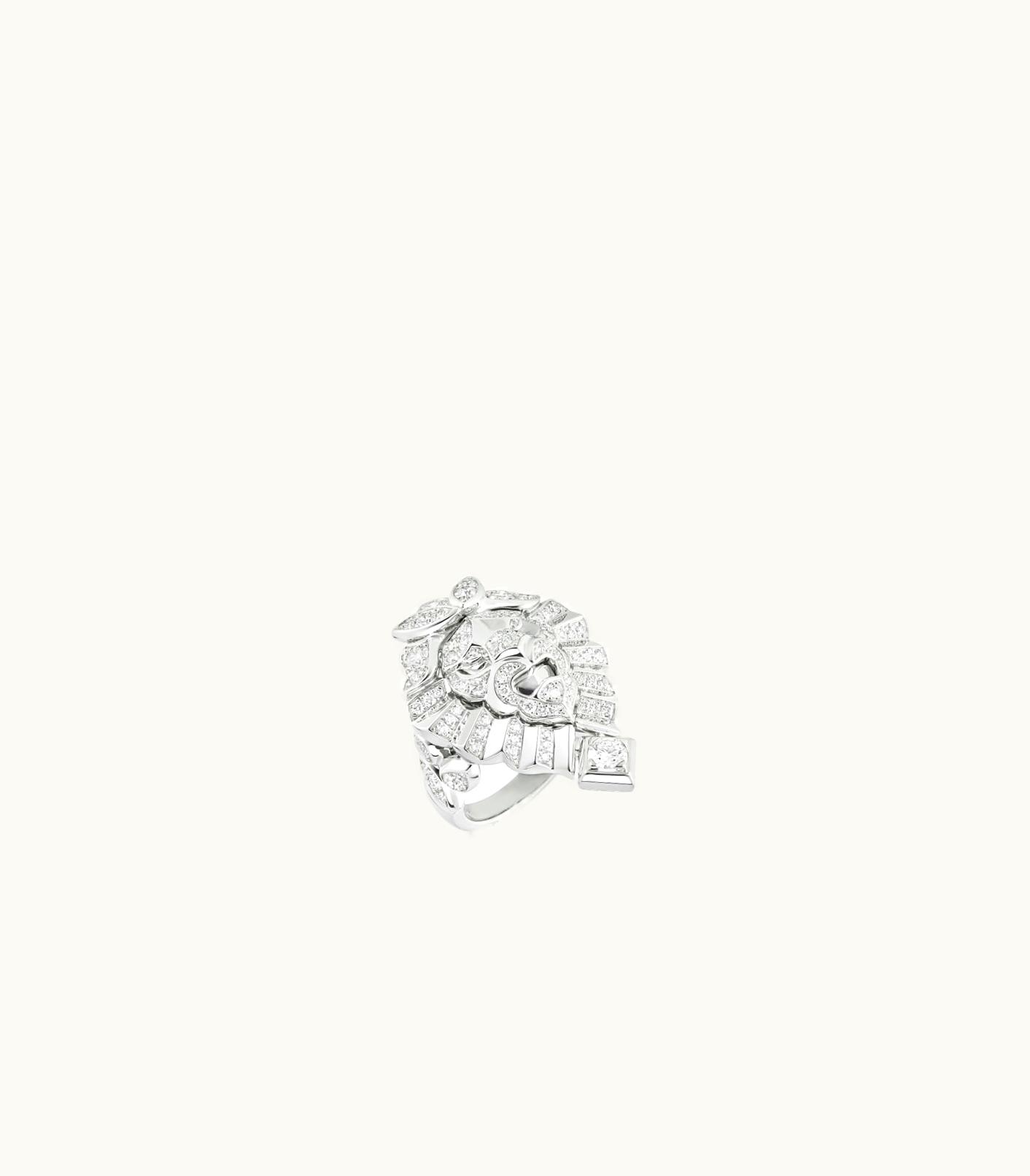 Chanel Lion Solaire De Chanel Ring - J65375