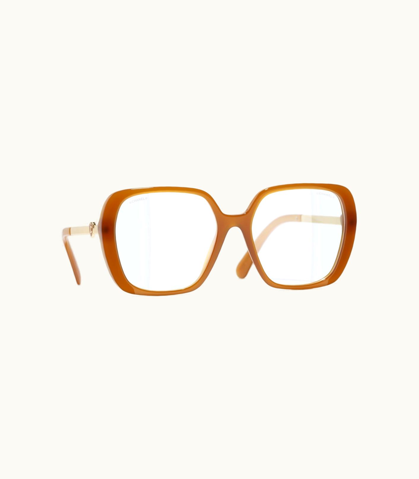 Chanel Chanel Eyewear: Square Blue Light Glasses, Acetate & Metal