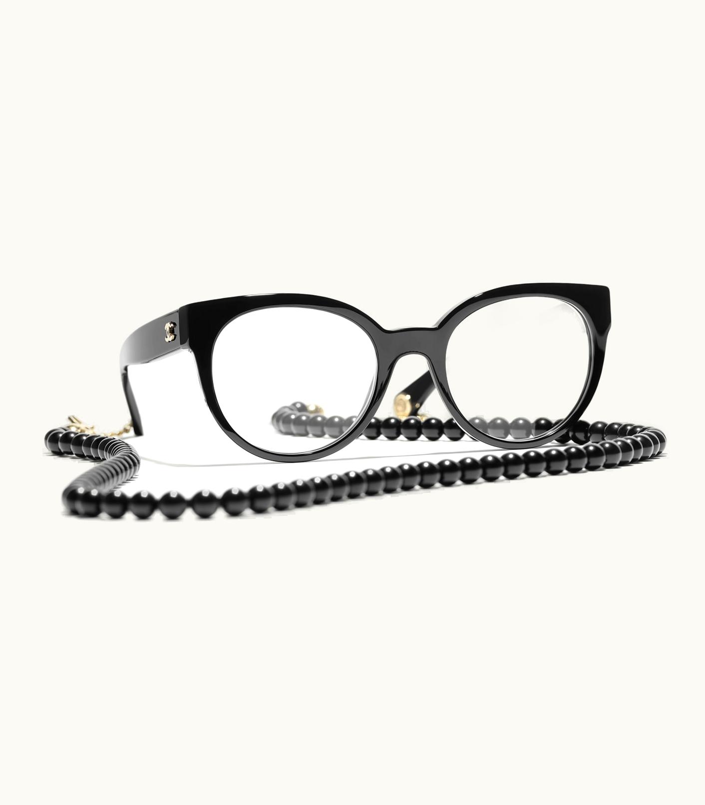 Chanel Chanel Eyeglasses: Butterfly Eyeglasses, Acetate & Glass Pearls A75267X08101V362249QOCCI