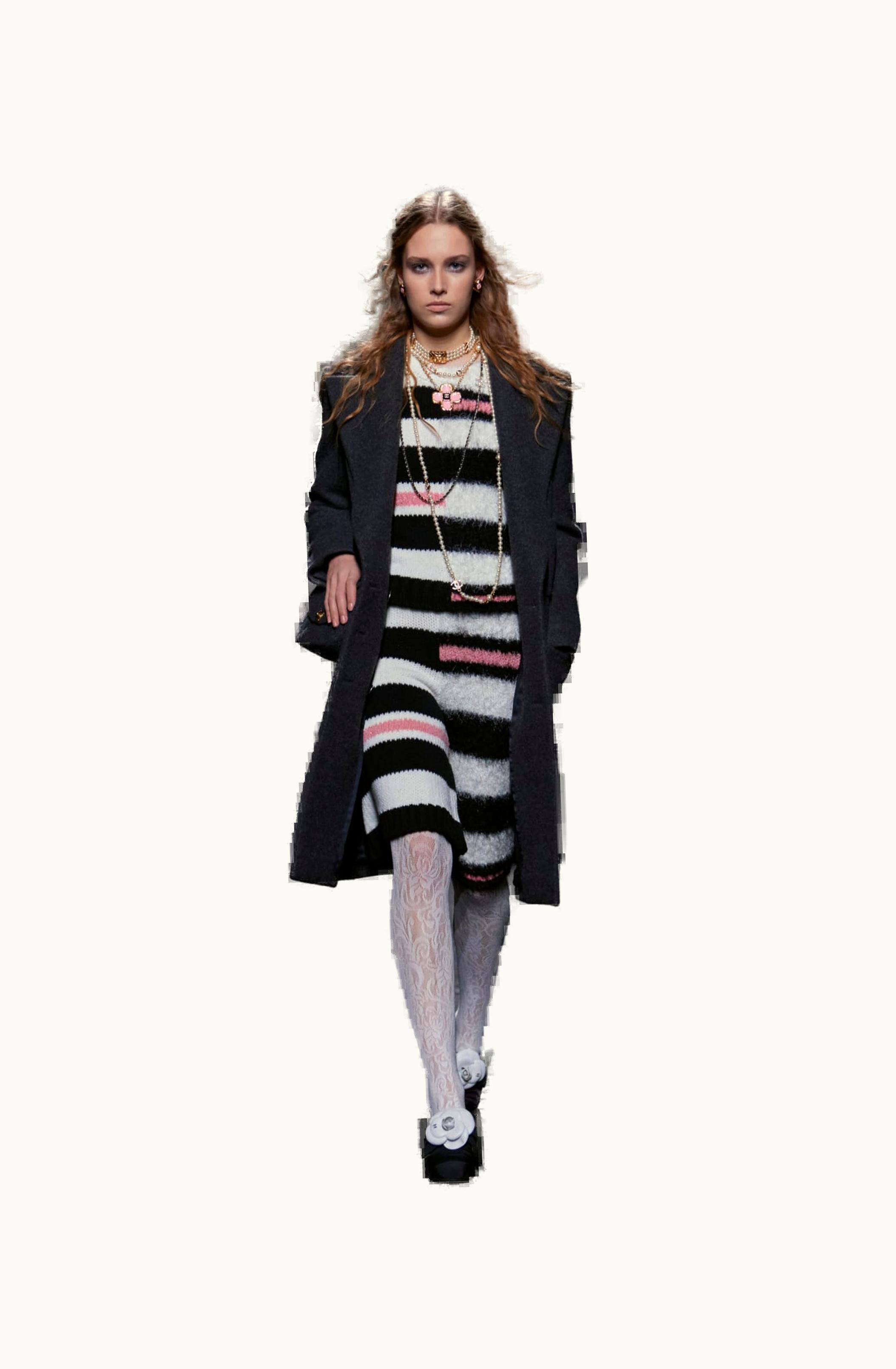 Chanel Chanel Coat - Wool & Cashmere Felt, Charcoal