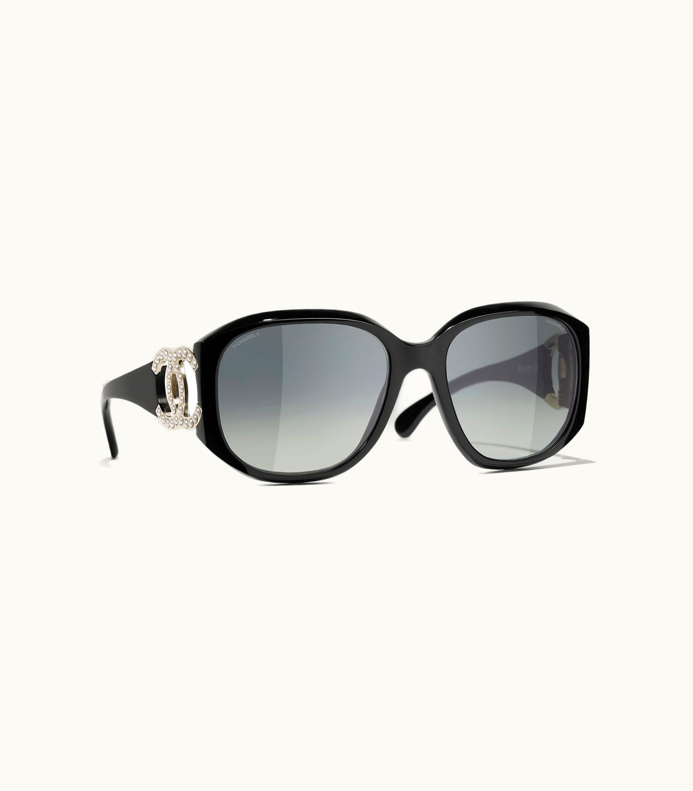 Chanel Chanel Sunglasses: Square Sunglasses, Acetate & Imitation Pearls A71501X08220S227100POCCI