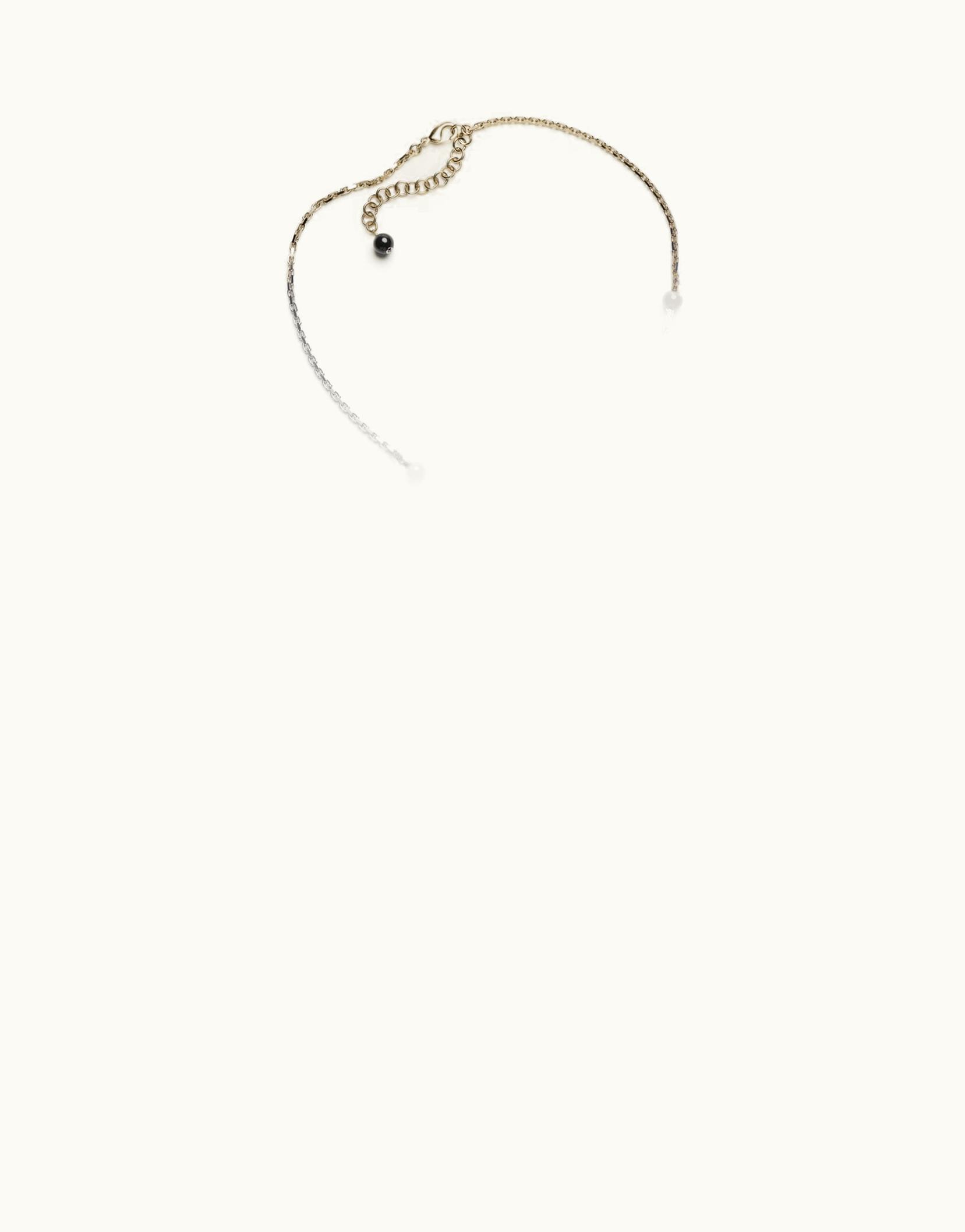 Chanel Chanel Long Necklace - Metal, Glass Pearls & Strass, Gold, Black & Crystal ABC114B14704NS707