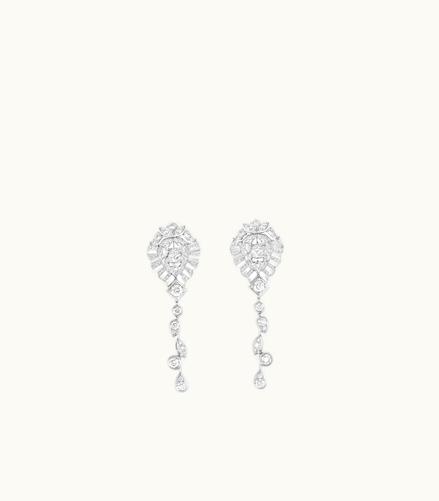 Chanel Lion Solaire De Chanel Earrings - J65422