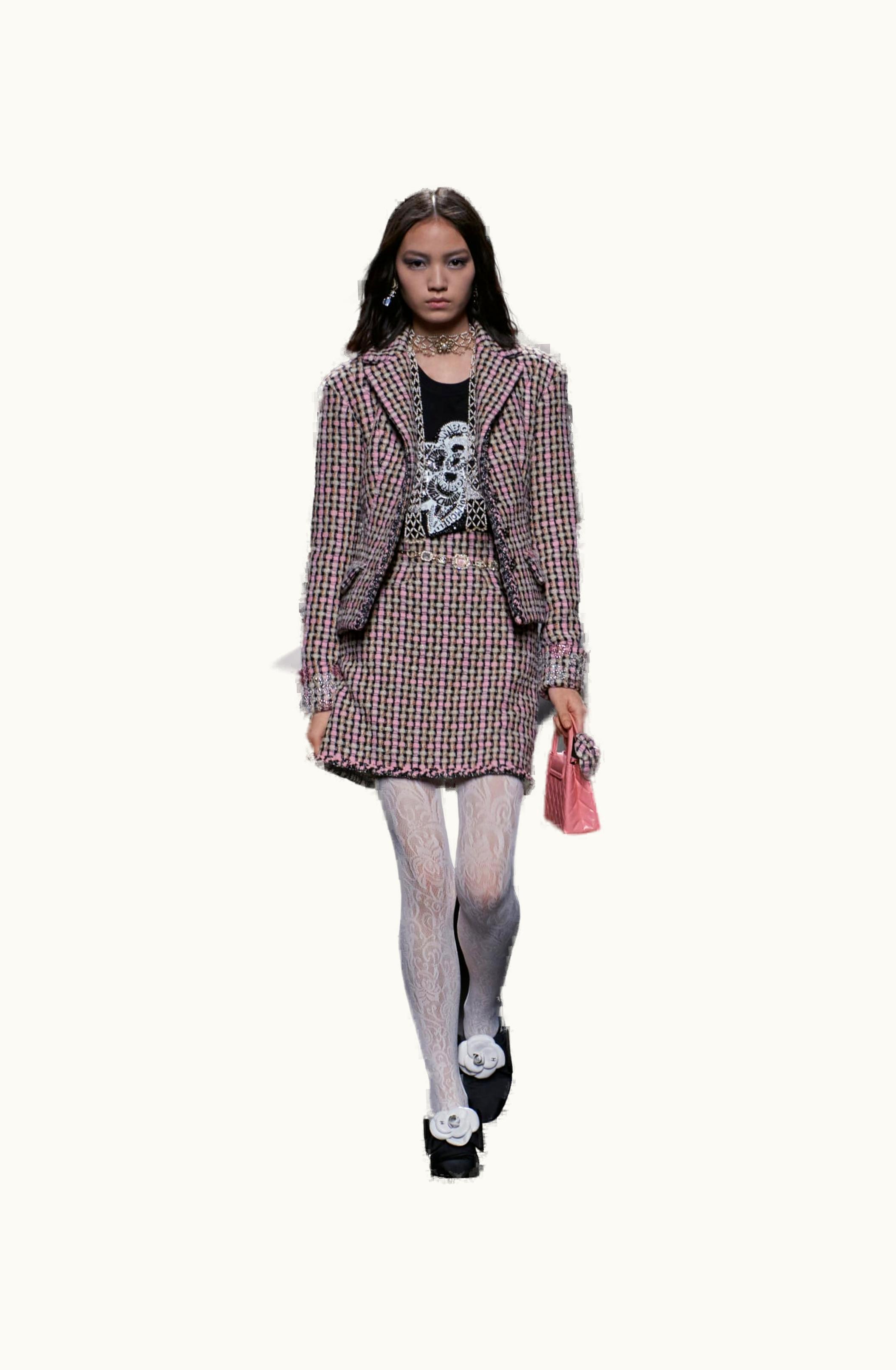 Chanel Chanel Skirt - Wool & Cotton Tweed, Multicolor