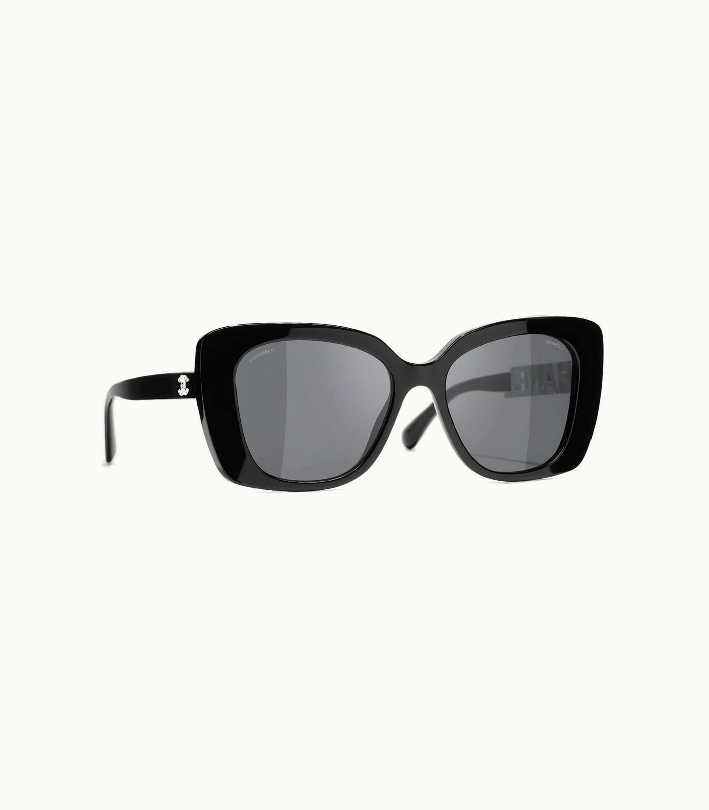 Chanel Chanel Sunglasses: Square Sunglasses, Acetate & Strass A71353X02569S261053NOCCI