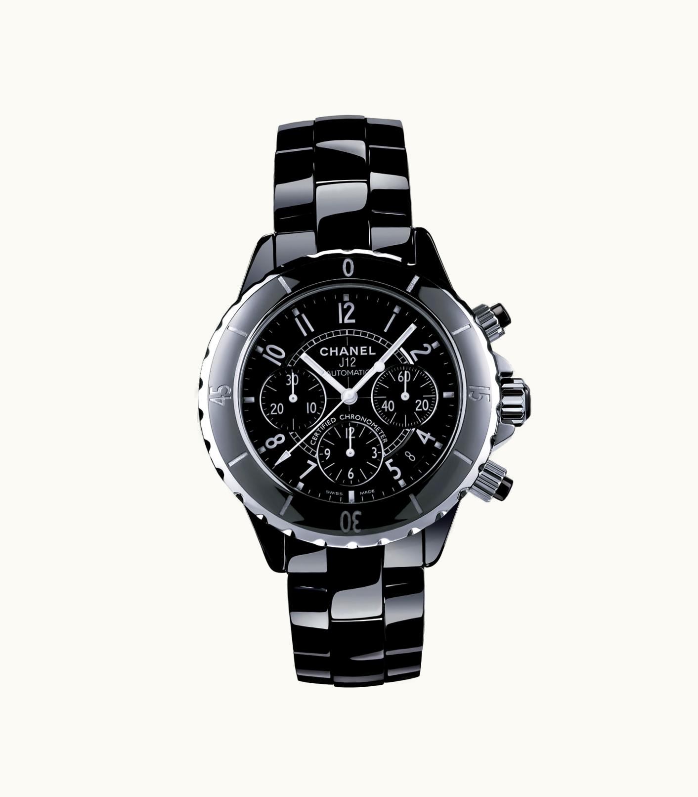 Chanel Chanel J12 Chronograph Watch, 41 MM - 3599590257583