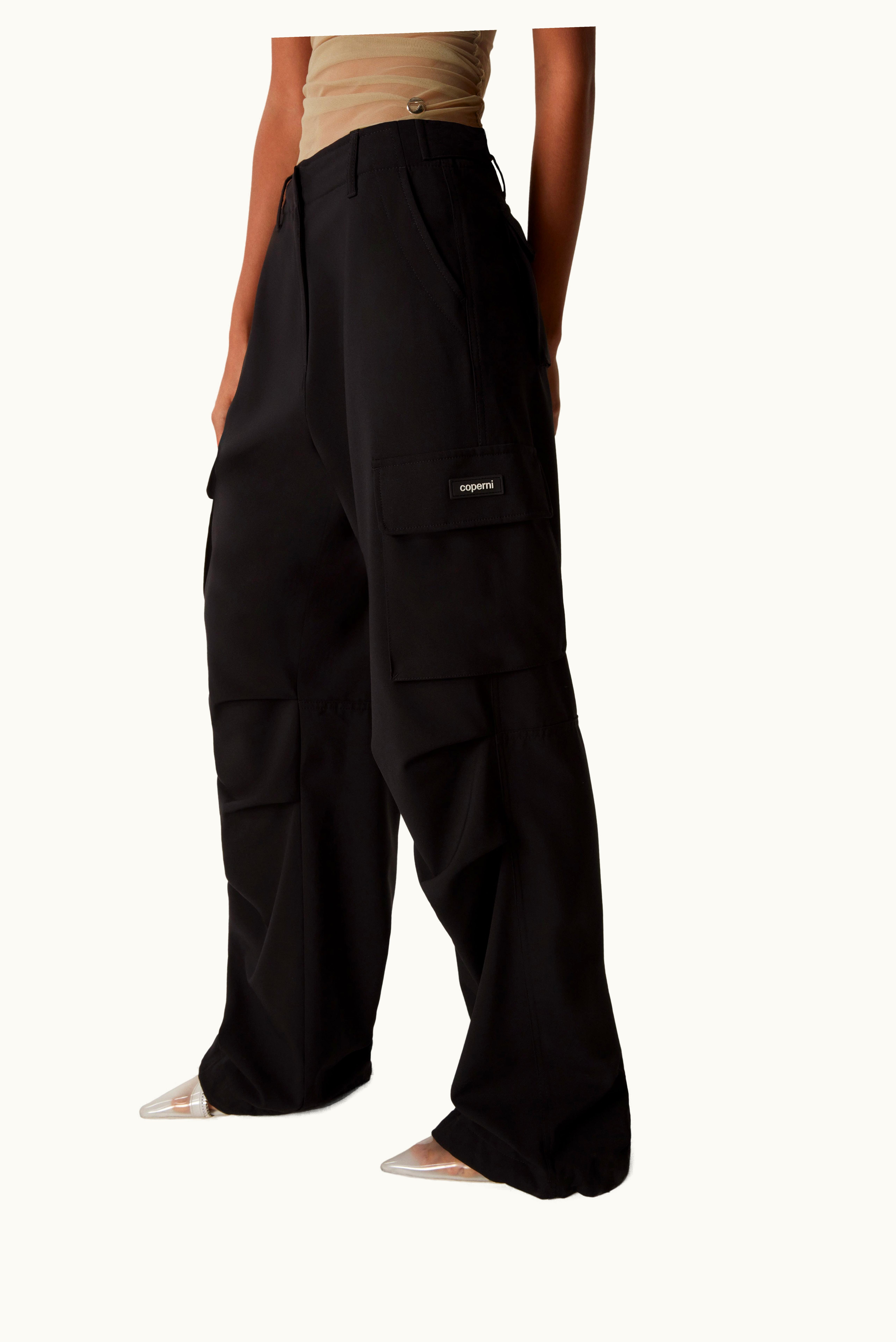 Coperni Coperni Tailored Wide Leg Cargo Pants