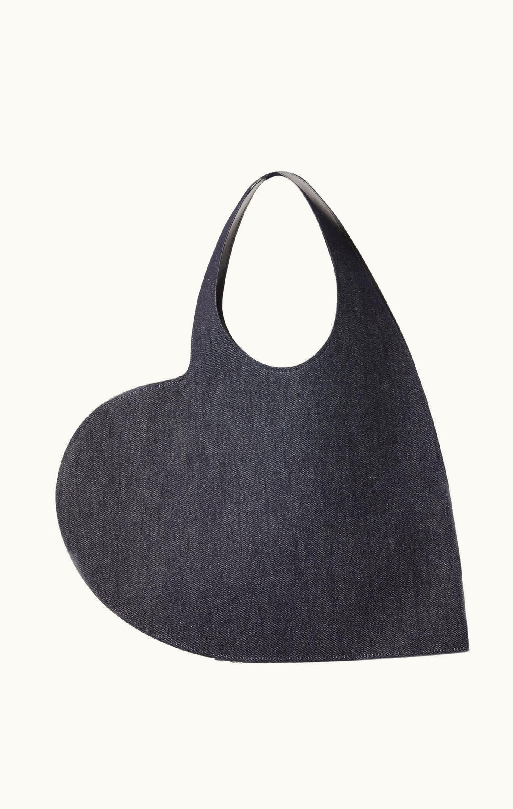 Coperni Coperni Denim Heart Tote Bag