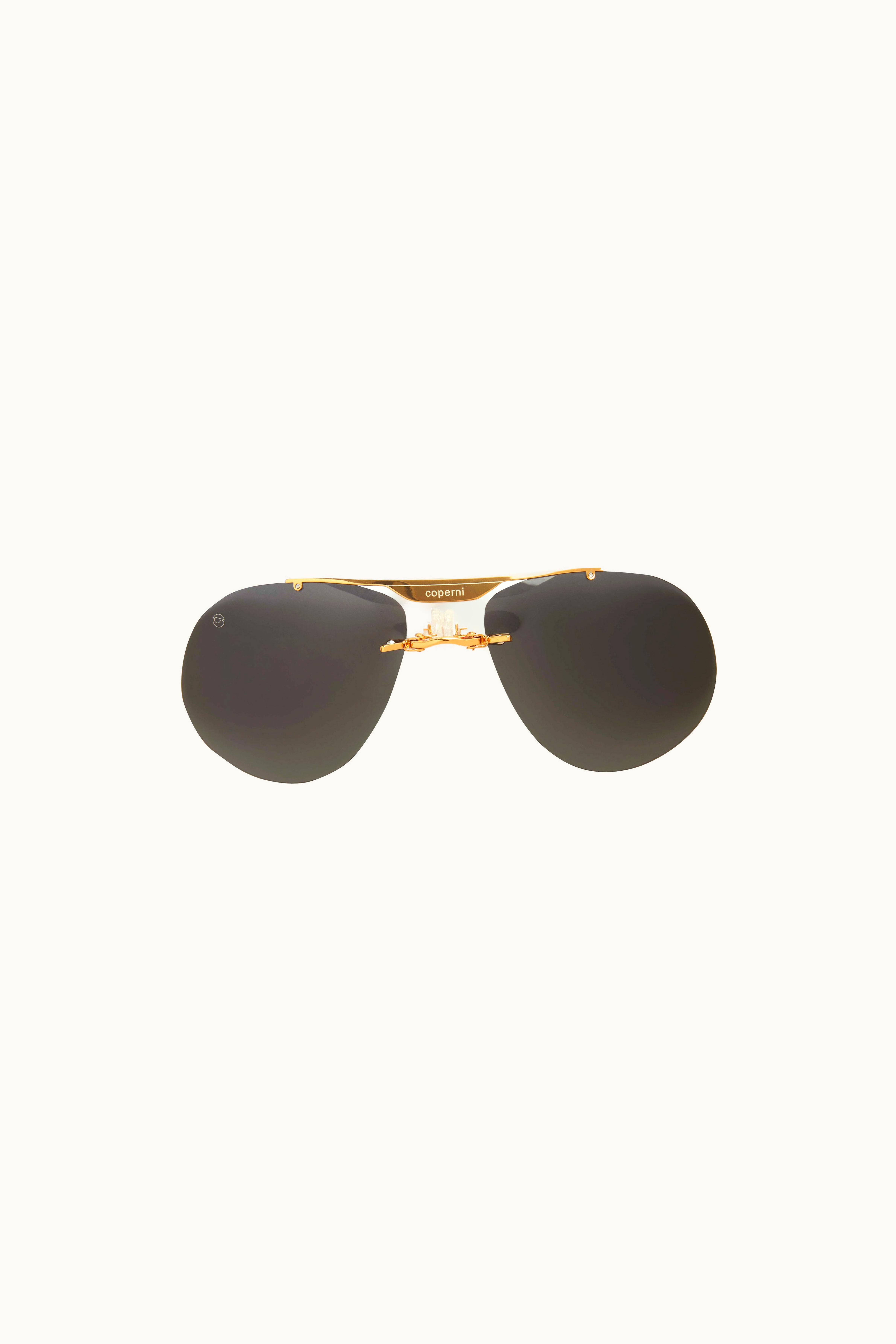 Coperni Coperni Clip On Aviator Sunglasses