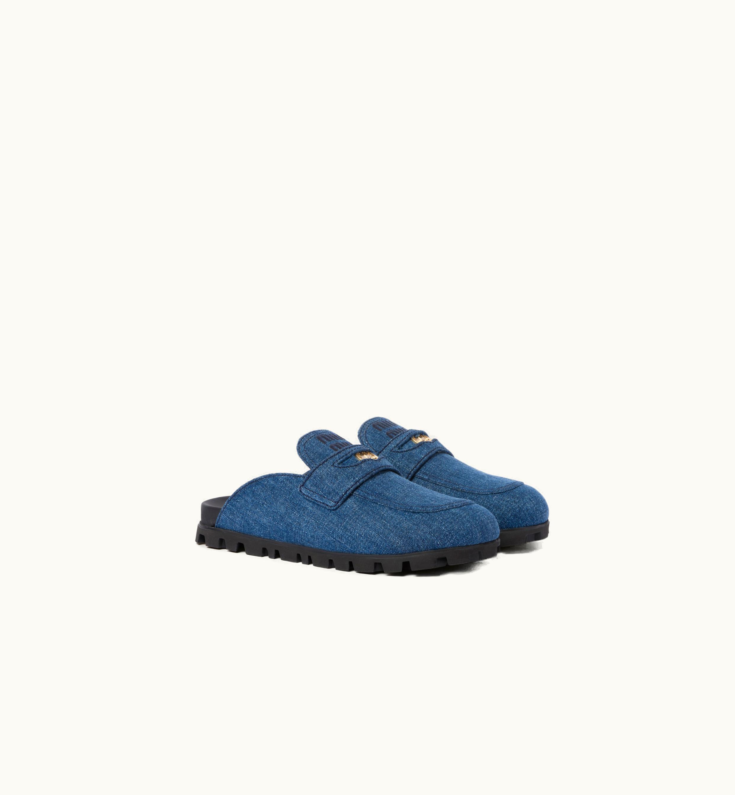 Miu Miu Miu Miu Denim Mules Denim