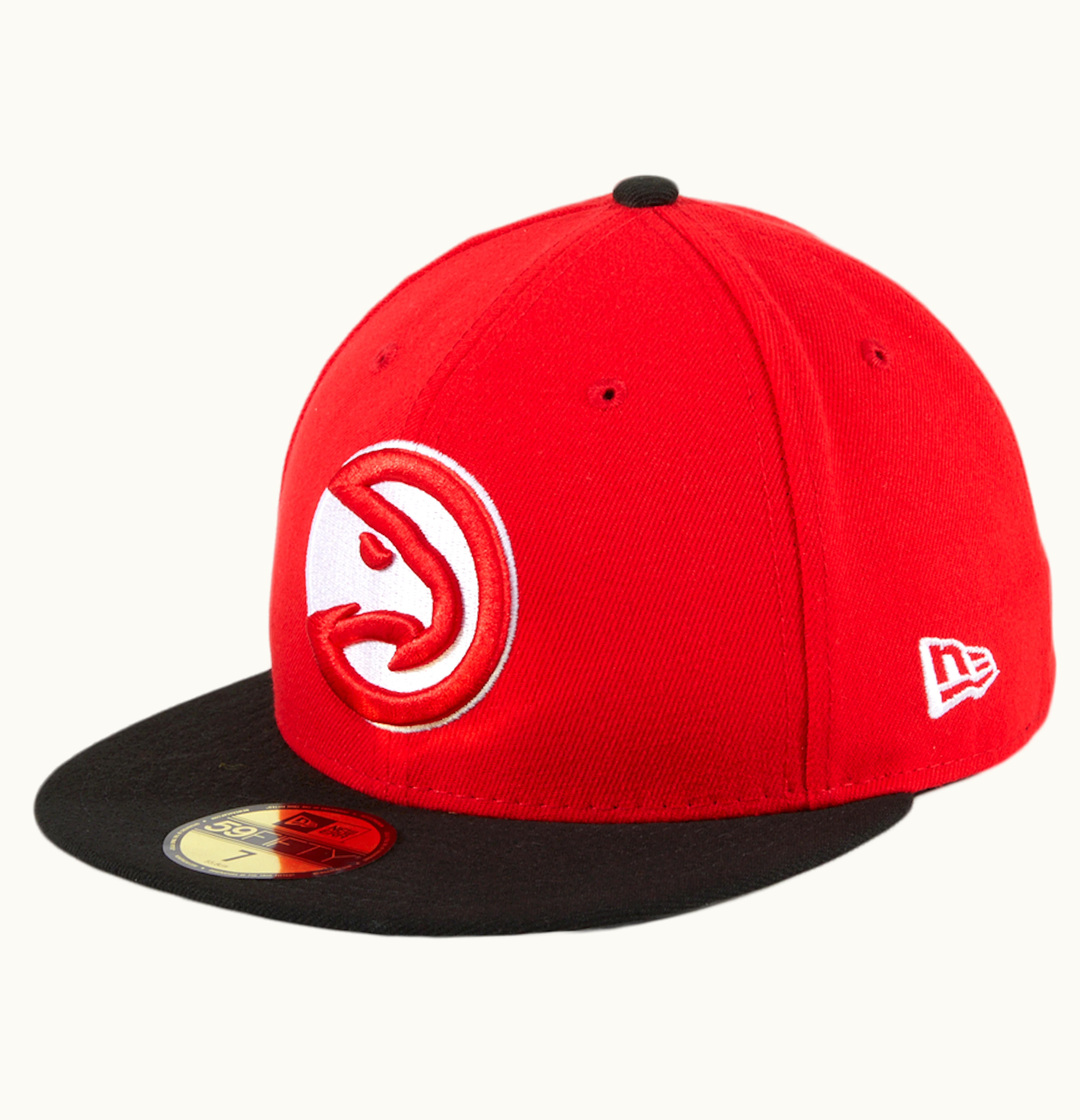 New Era New Era Atlanta Hawks 59Fifty Fitted Hat Red Black