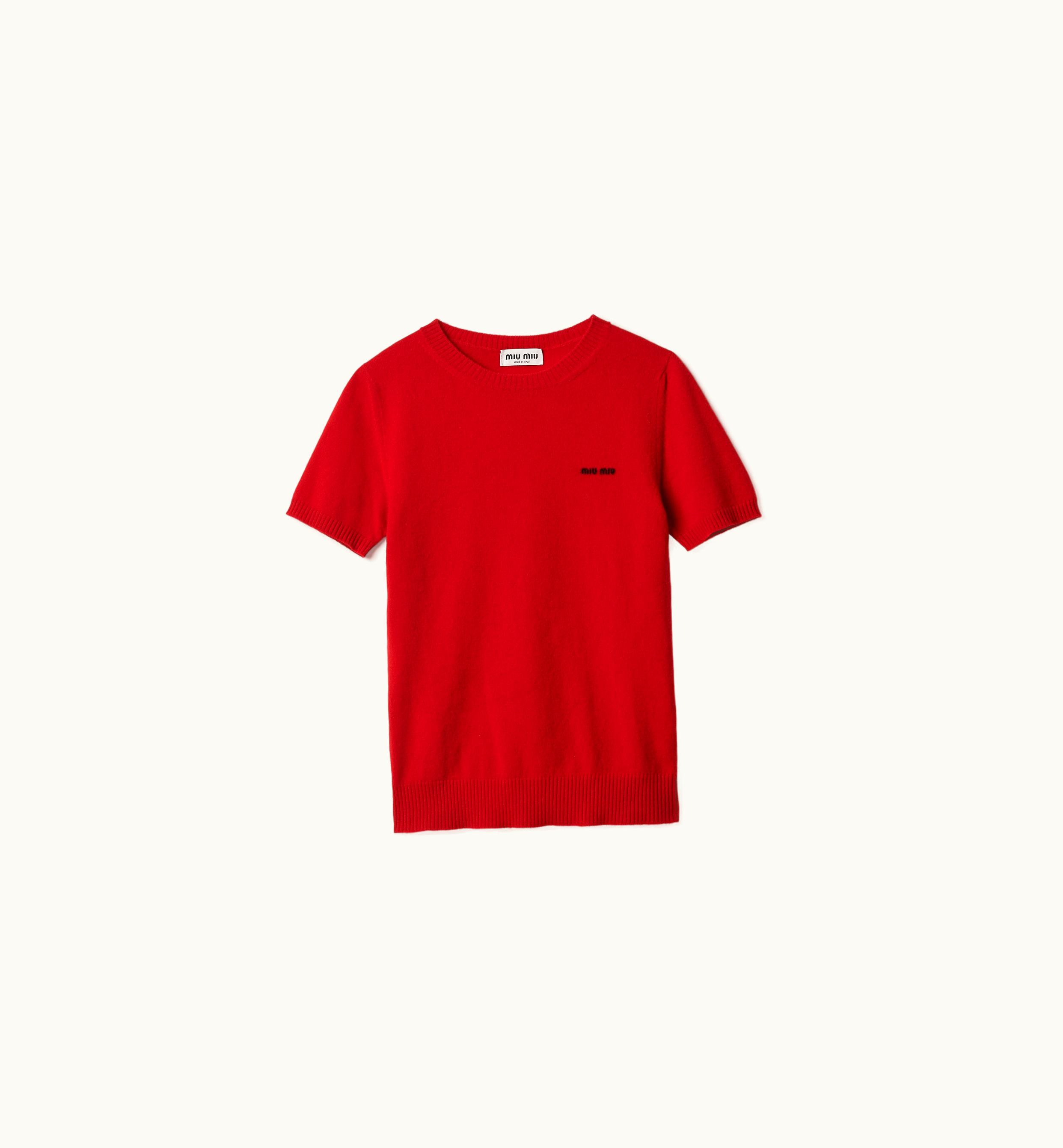 Miu Miu Miu Miu Cashmere Sweater Red