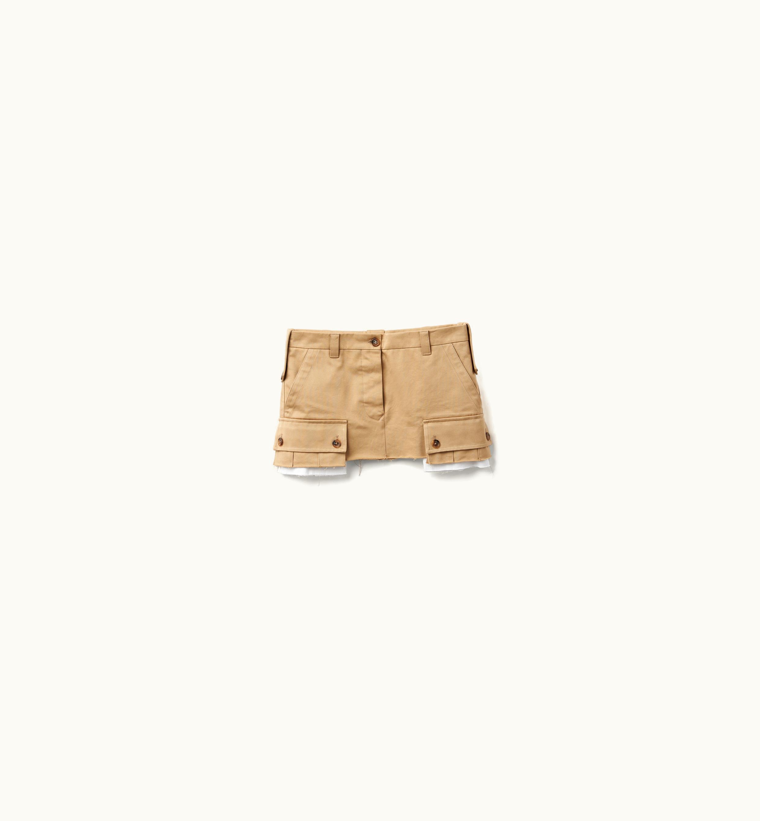 Miu Miu Miu Miu Chino Skirt Cord