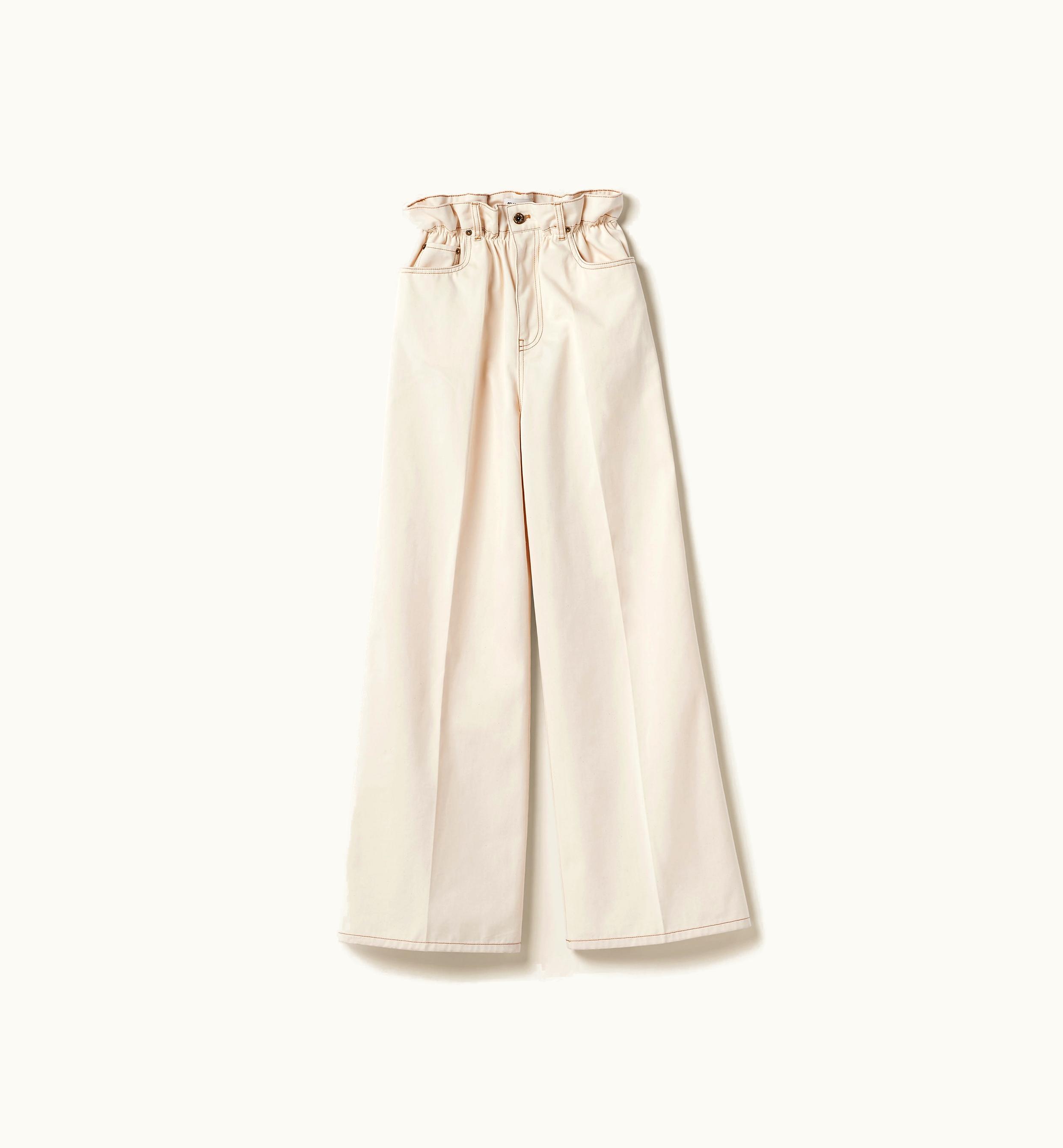 Miu Miu Miu Miu Denim Jeans Natural