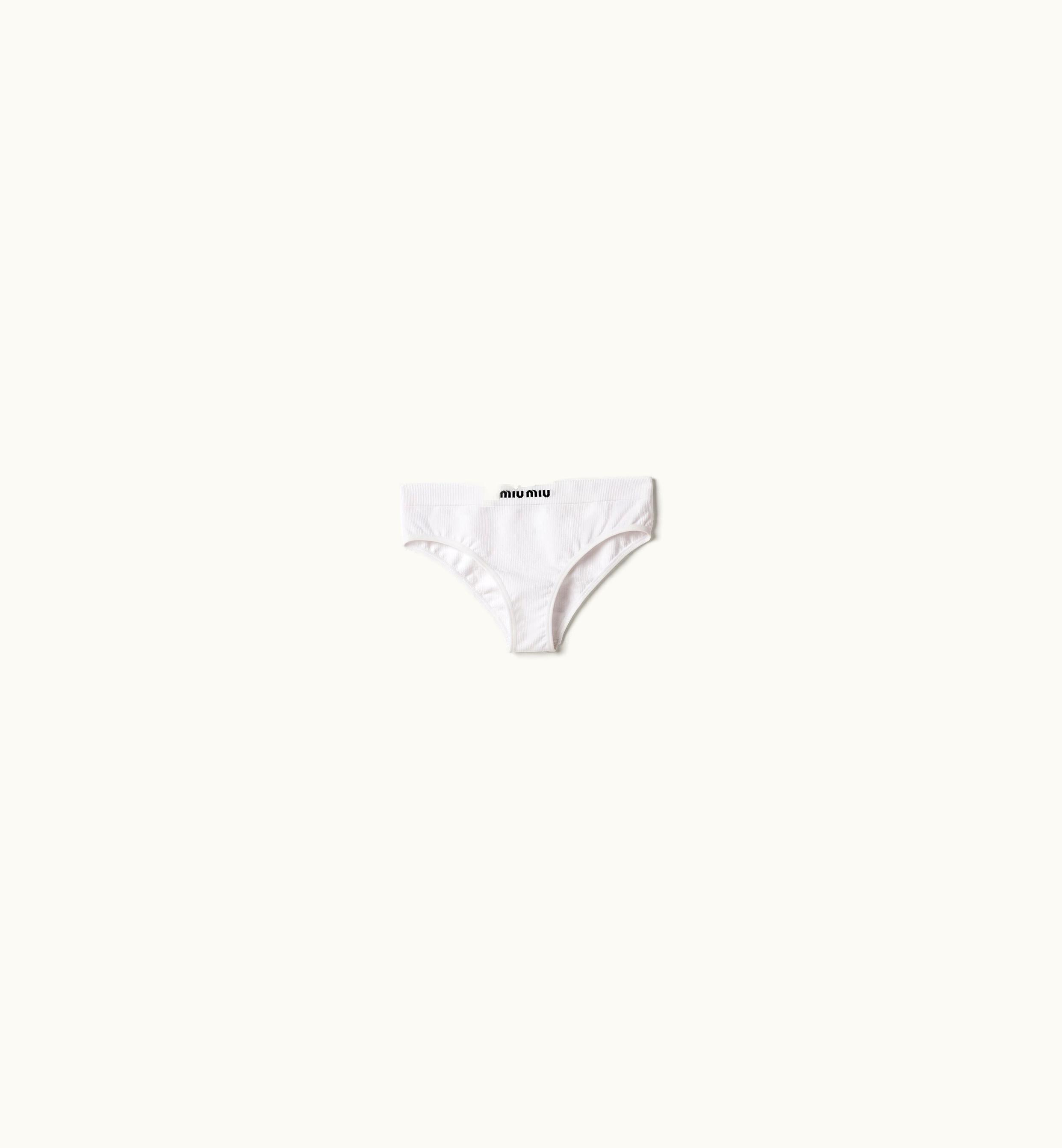 Miu Miu Miu Miu Seamless Panties White