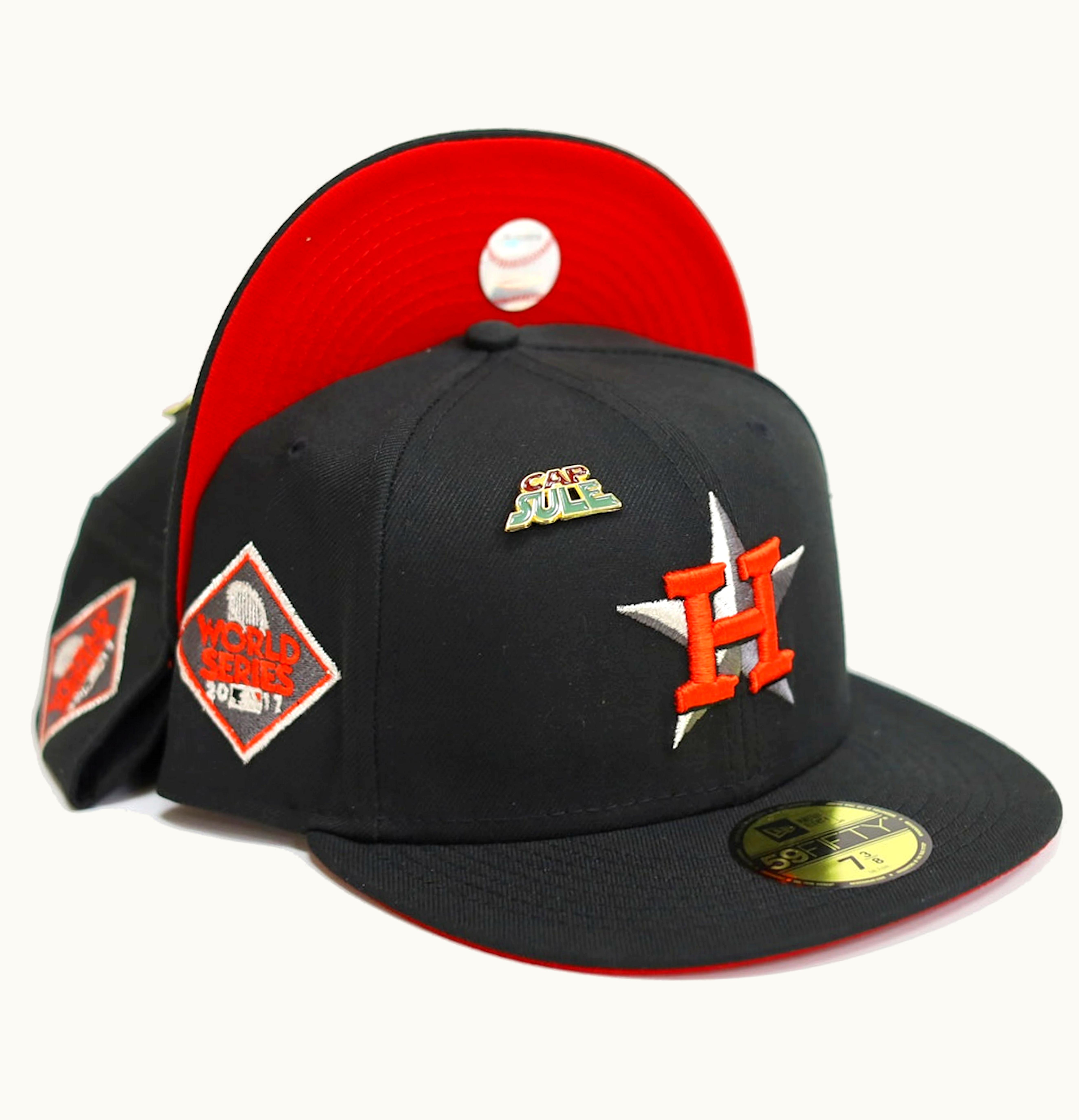 New Era New Era Houston Astros Capsule May the 4th 2017 World Series 59Fifty Fitted Hat Black Red