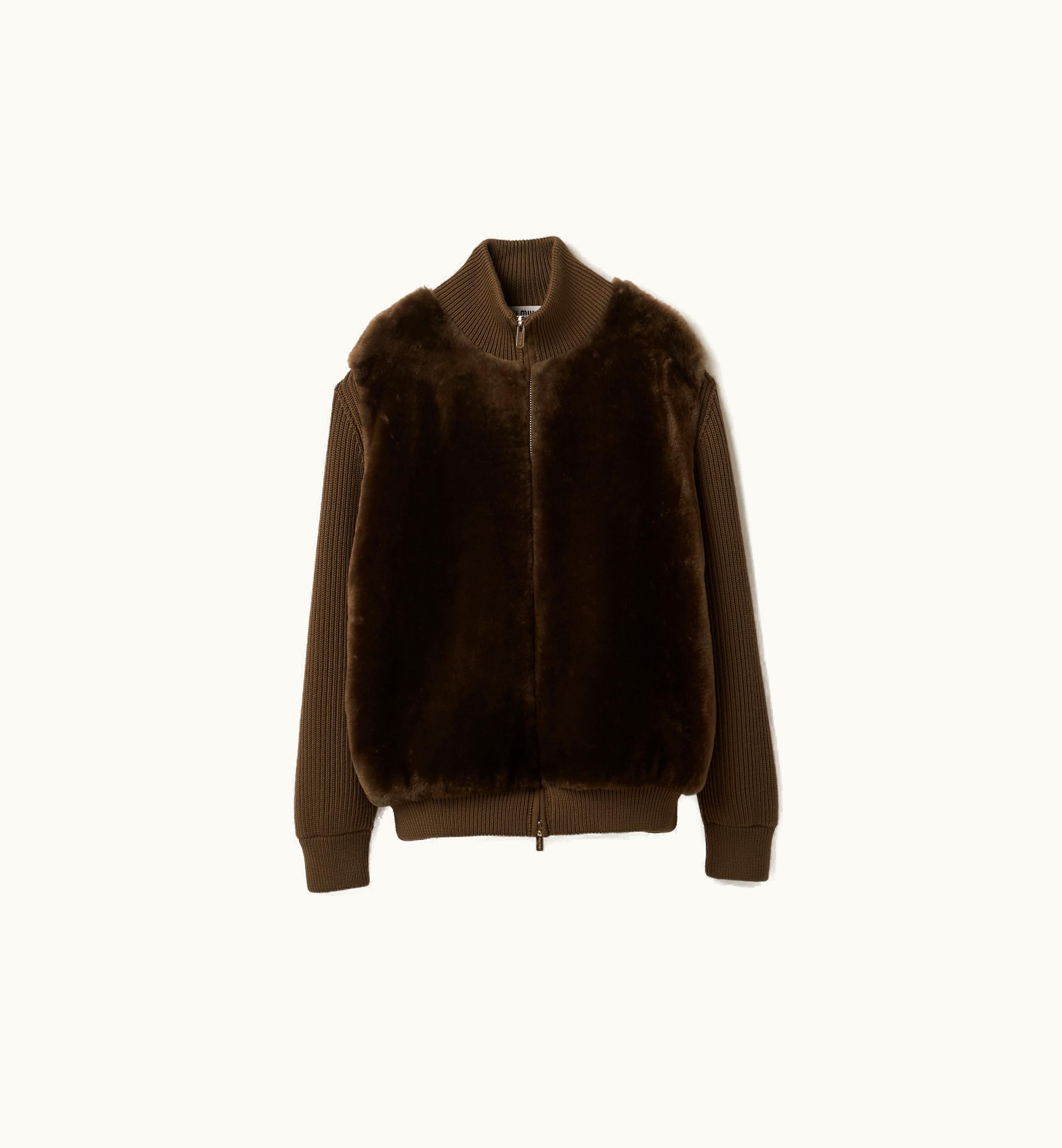 Miu Miu Miu Miu Wool Knit Cardigan Forest Green