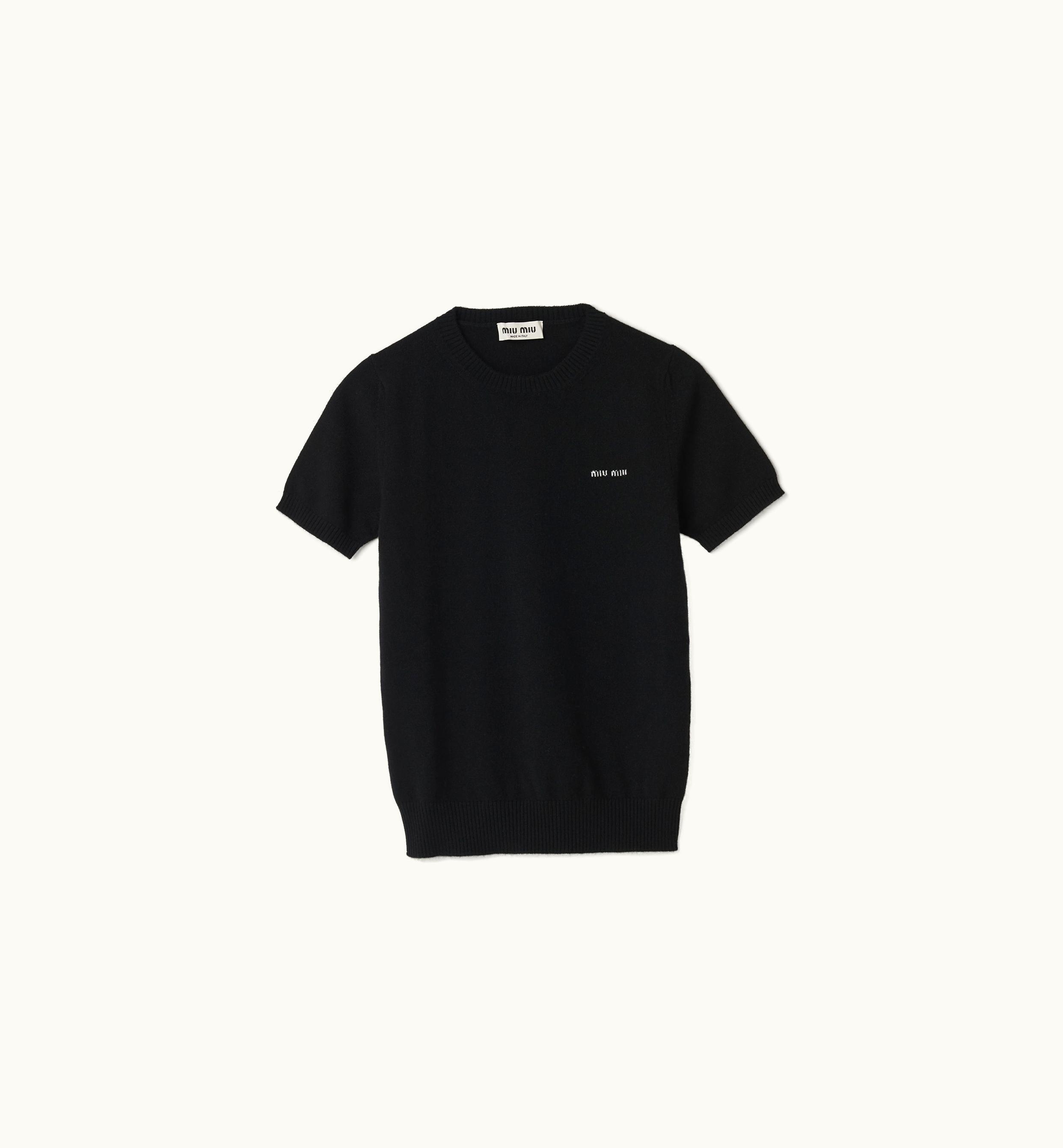 Miu Miu Miu Miu Cashmere Sweater Black