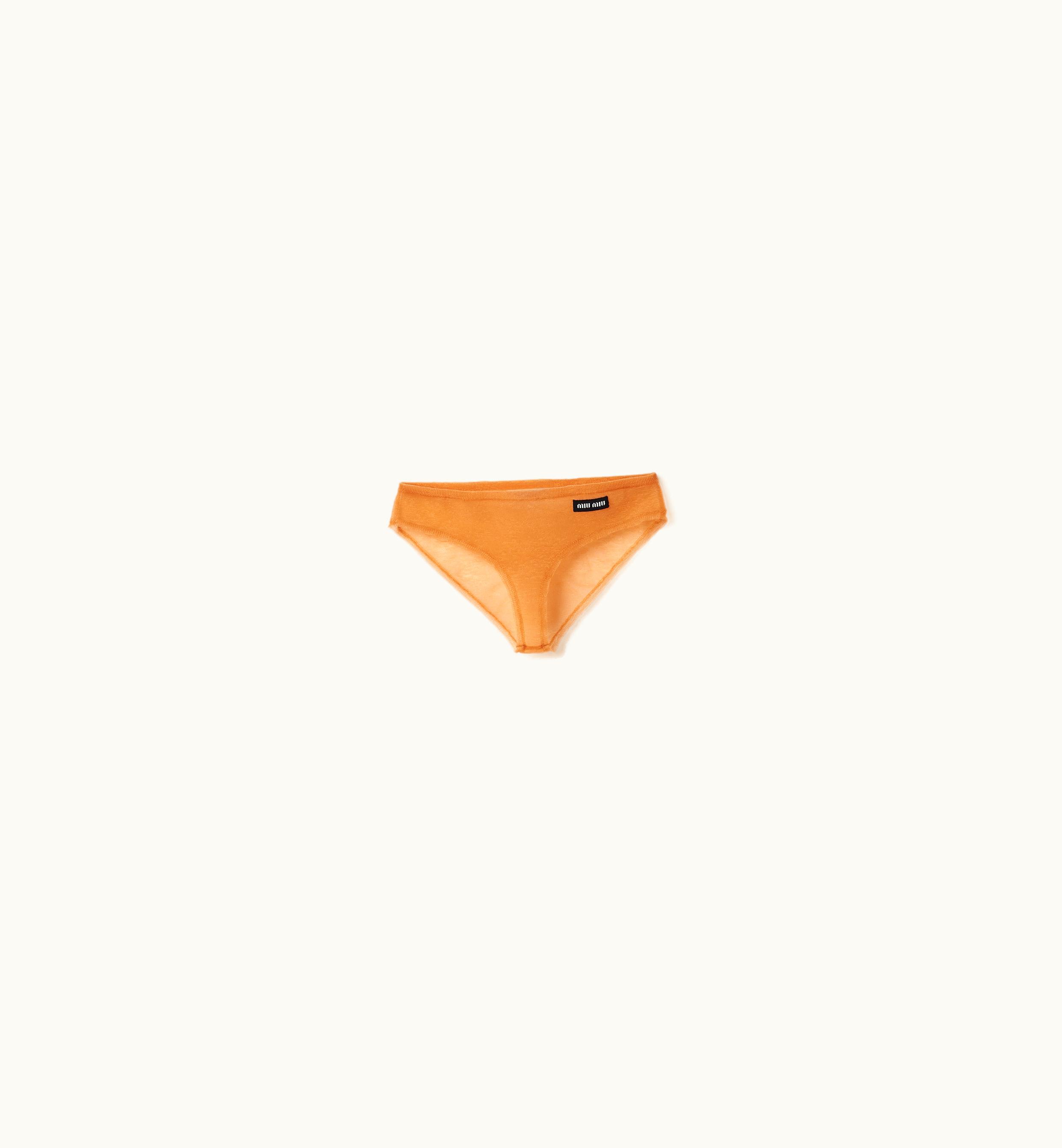 Miu Miu Miu Miu Nylon Panties Apricot