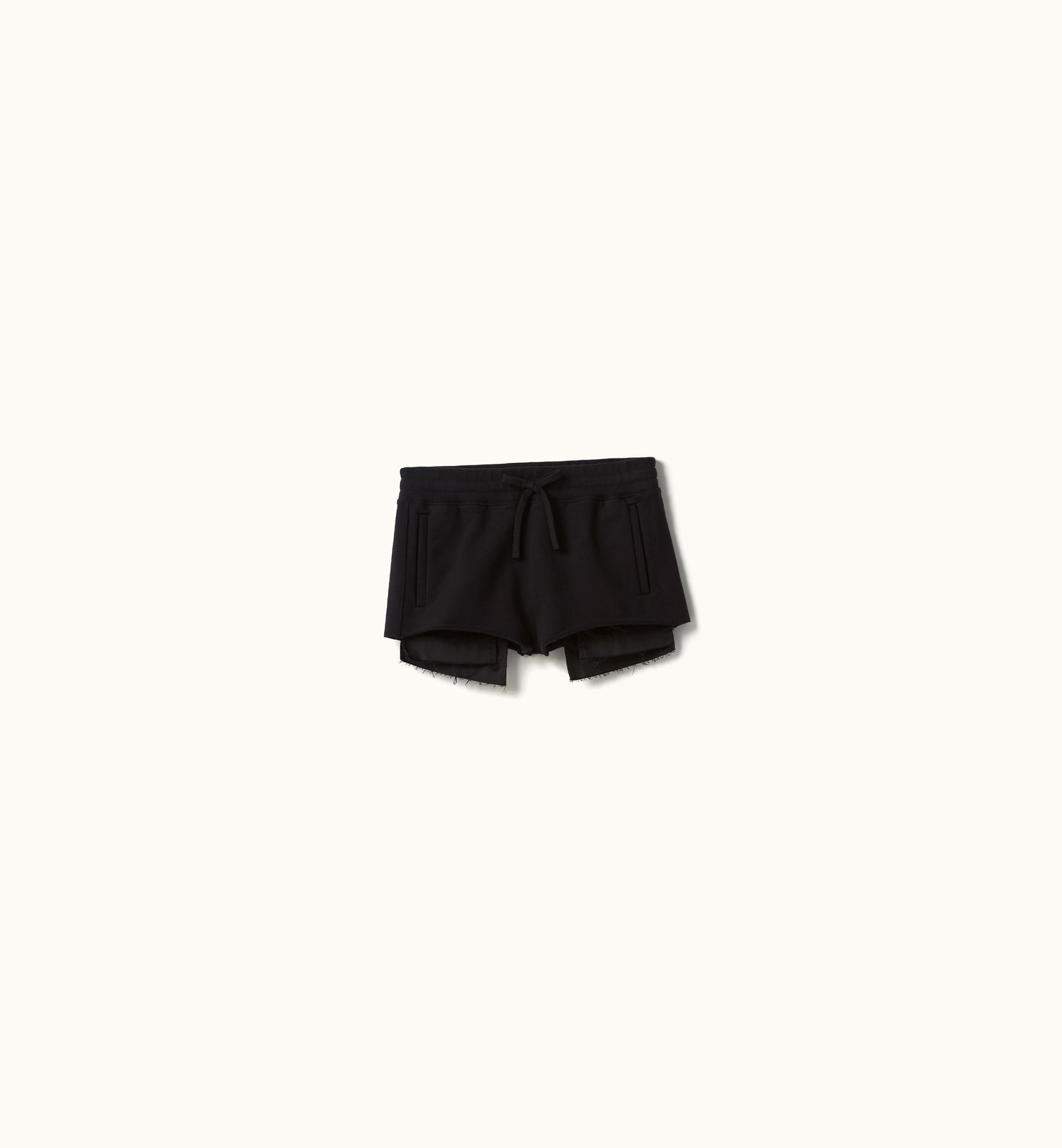 Miu Miu Miu Miu Cotton Shorts Black