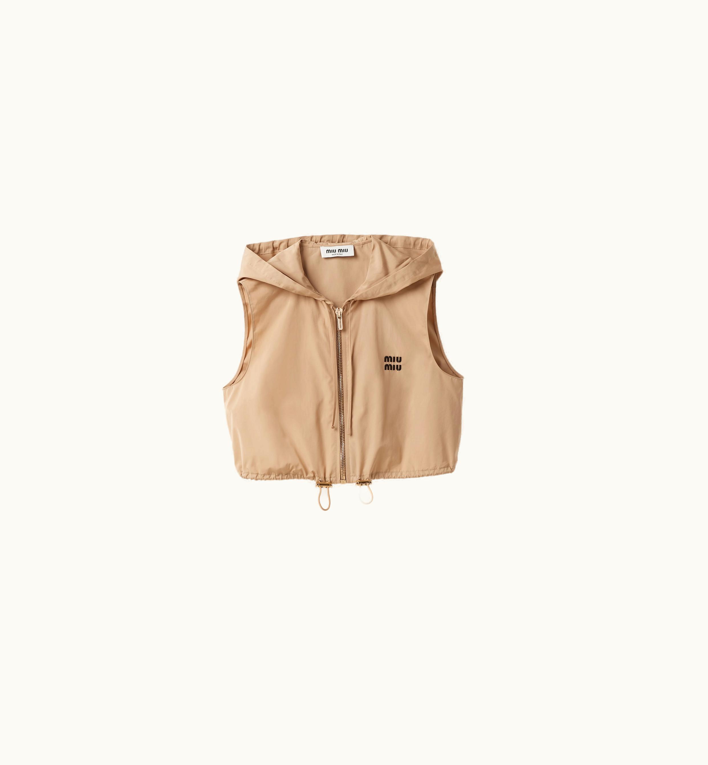 Miu Miu Miu Miu Poplin Top Cord