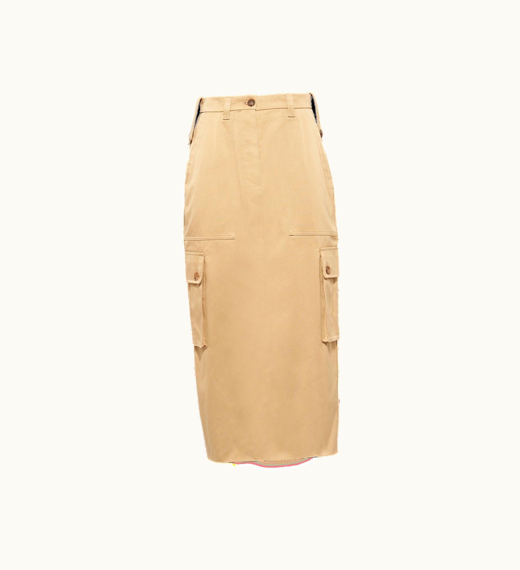 Miu Miu Miu Miu Chino Midi Skirt Cord
