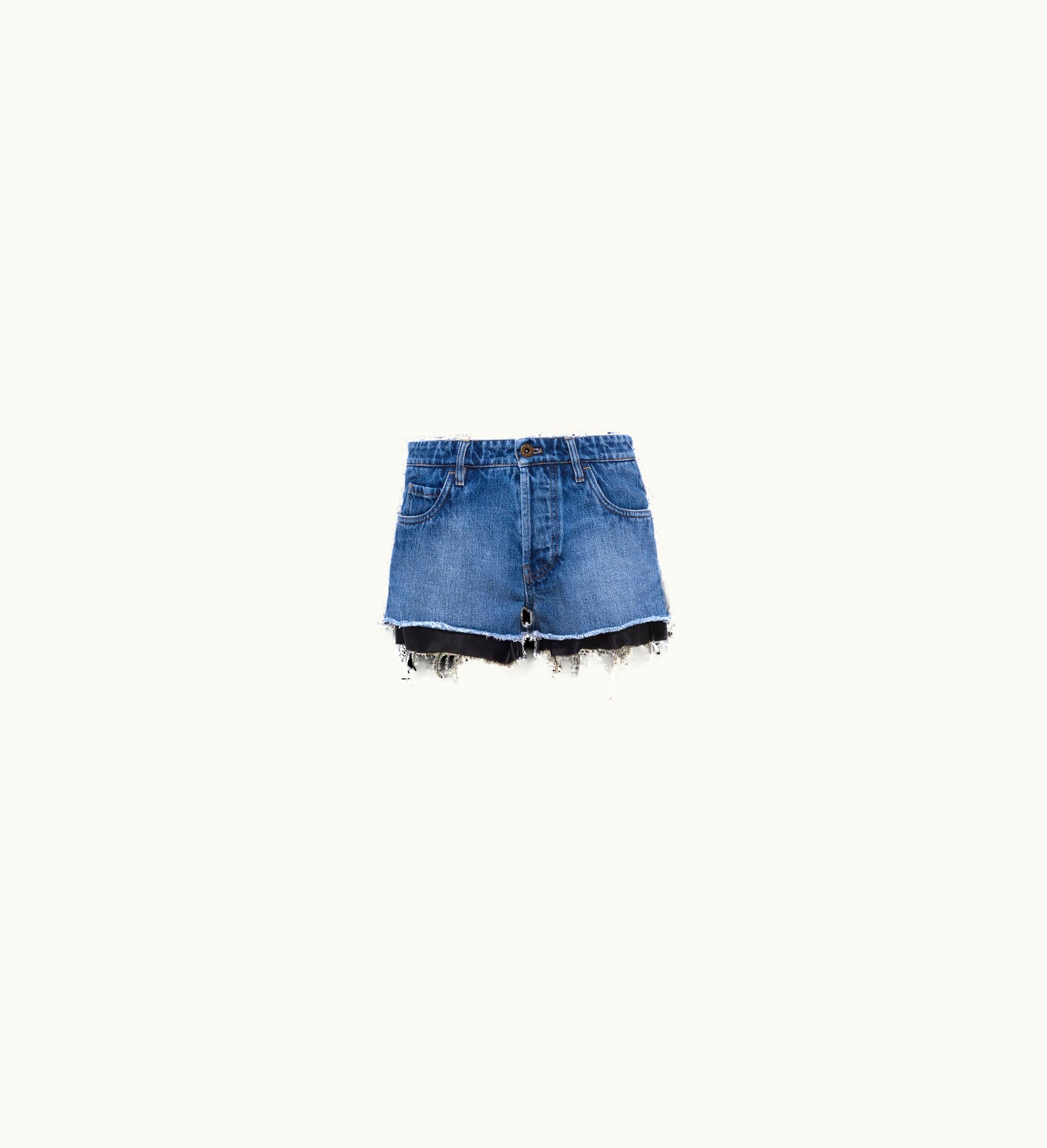 Miu Miu Miu Miu Denim Shorts Navy GWP449_12IK_F0008_S_231