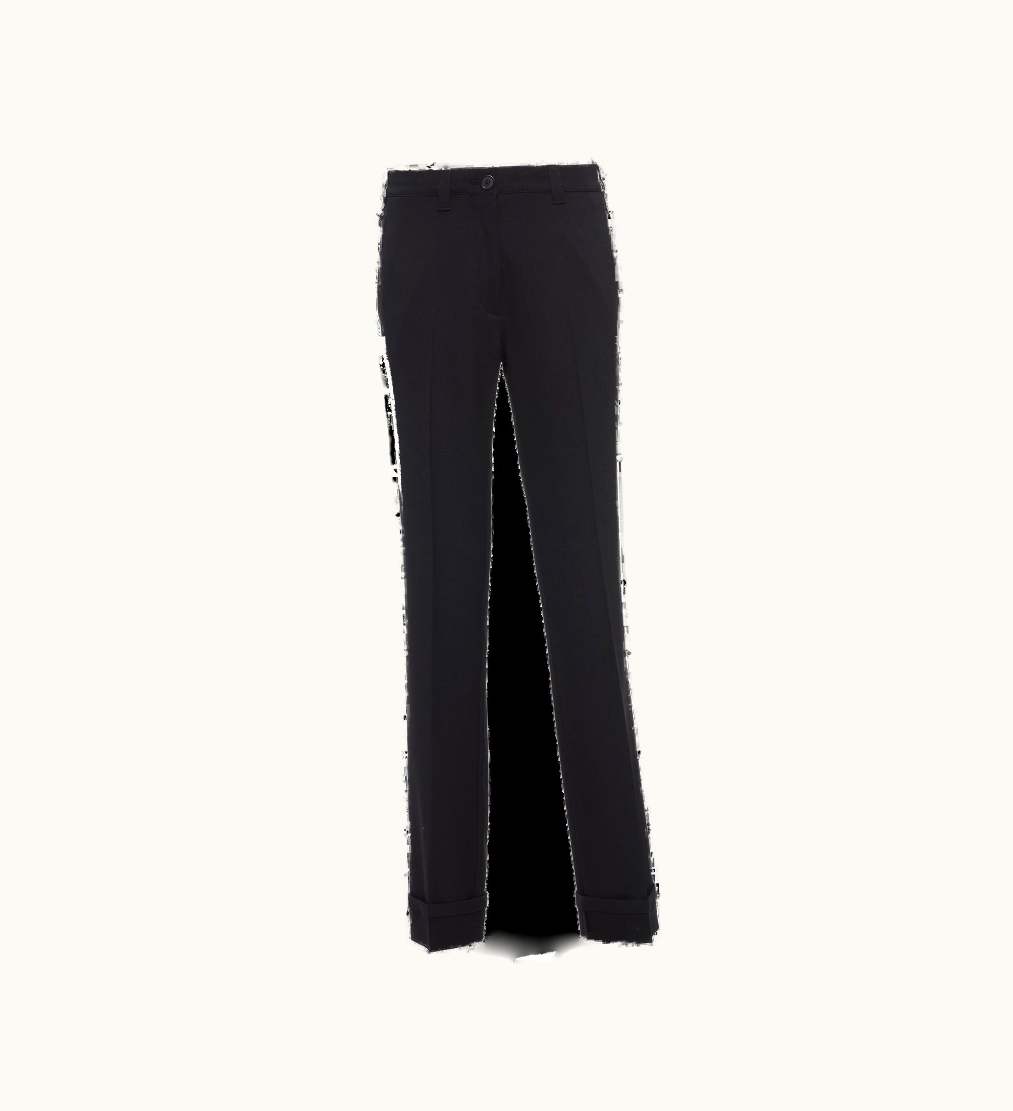 Miu Miu Miu Miu Grain De Poudre Pants Black MP1620_1R1_F0002_S_231