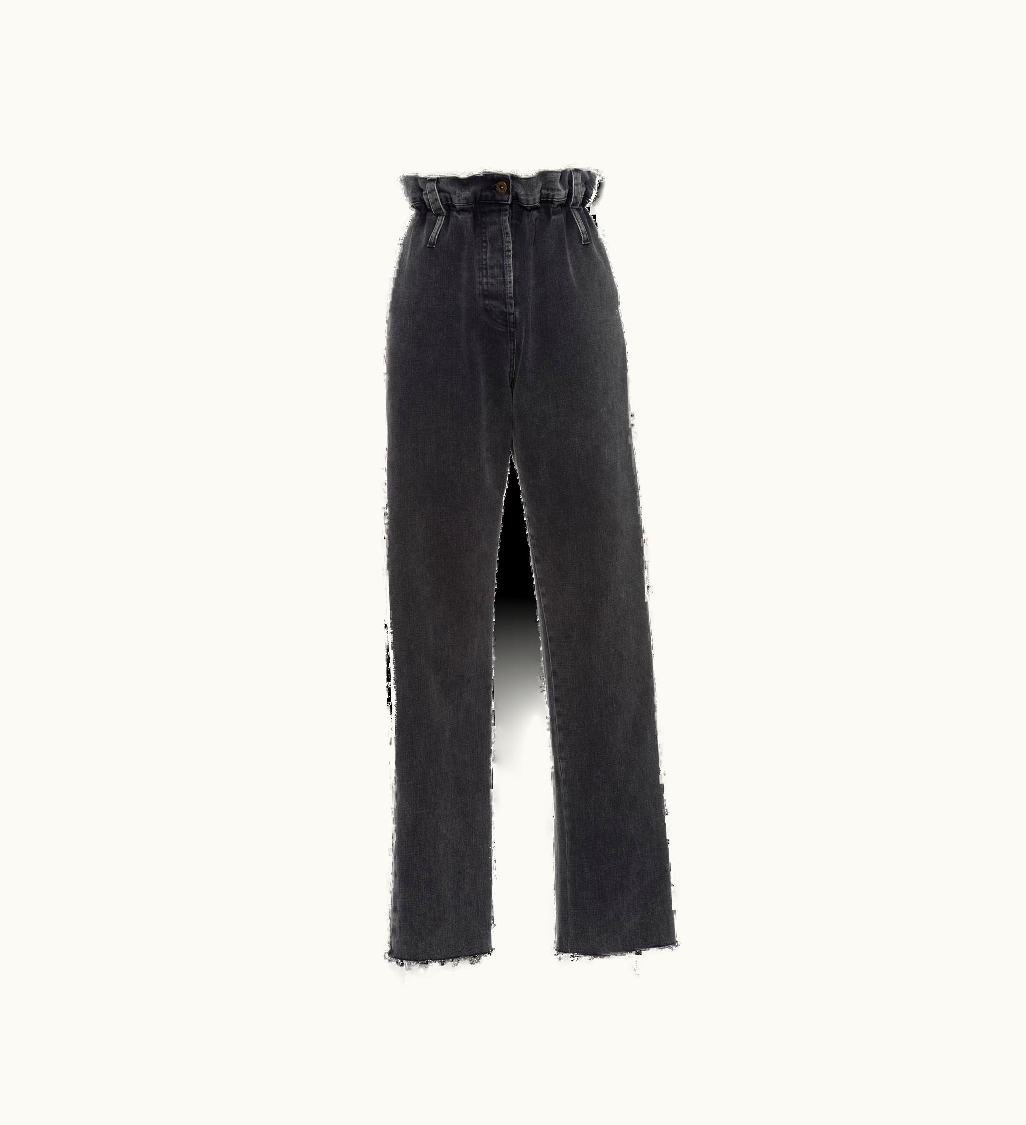 Miu Miu Miu Miu Black Denim Pants Black GWP446_115V_F0002_S_231