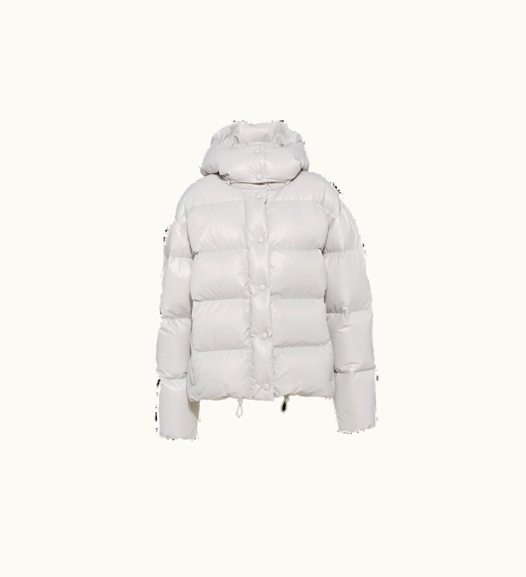 Miu Miu Miu Miu Nylon Down Jacket Cloudy Gray