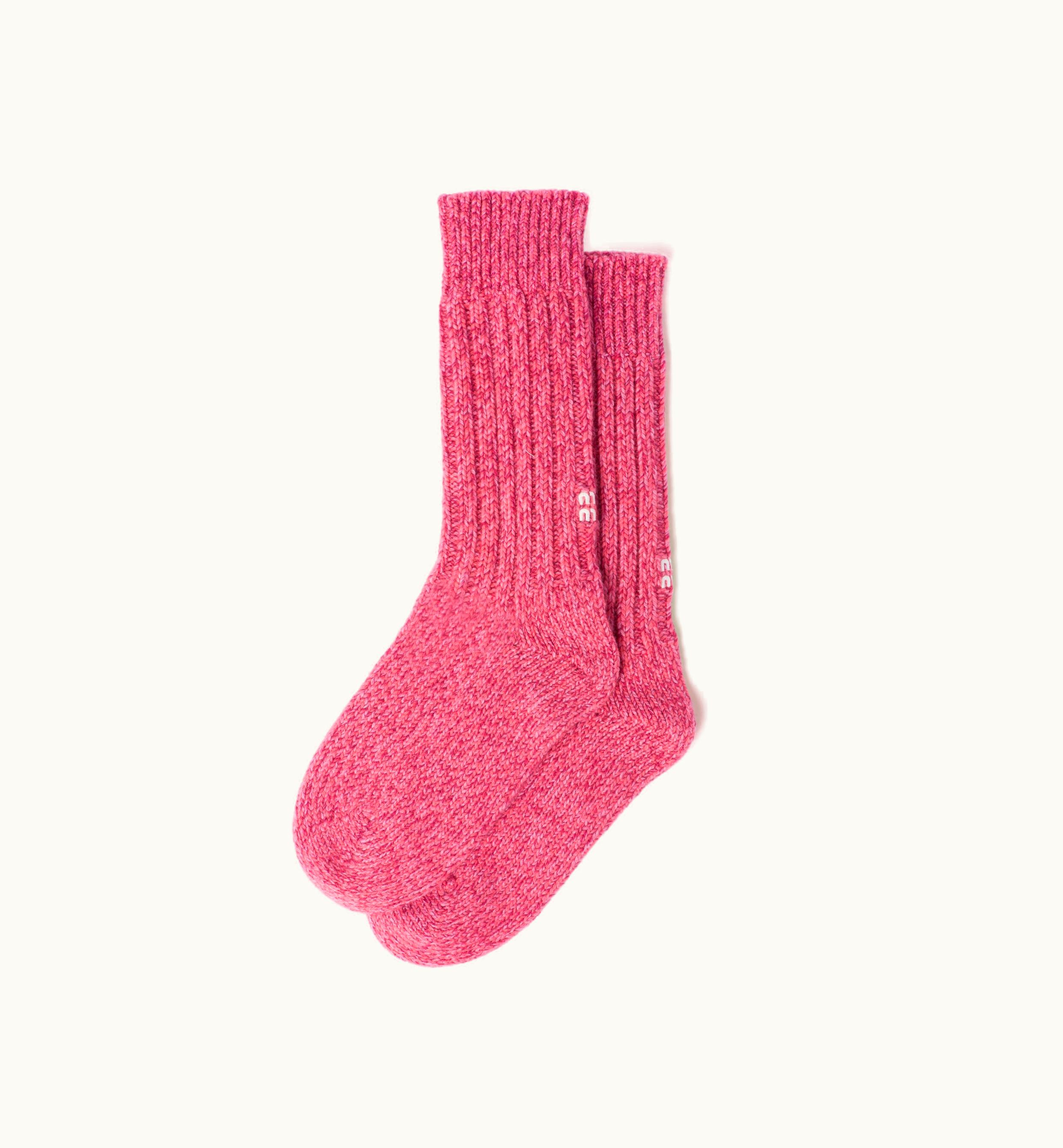 Miu Miu Miu Miu Wool And Cashmere Socks Pink