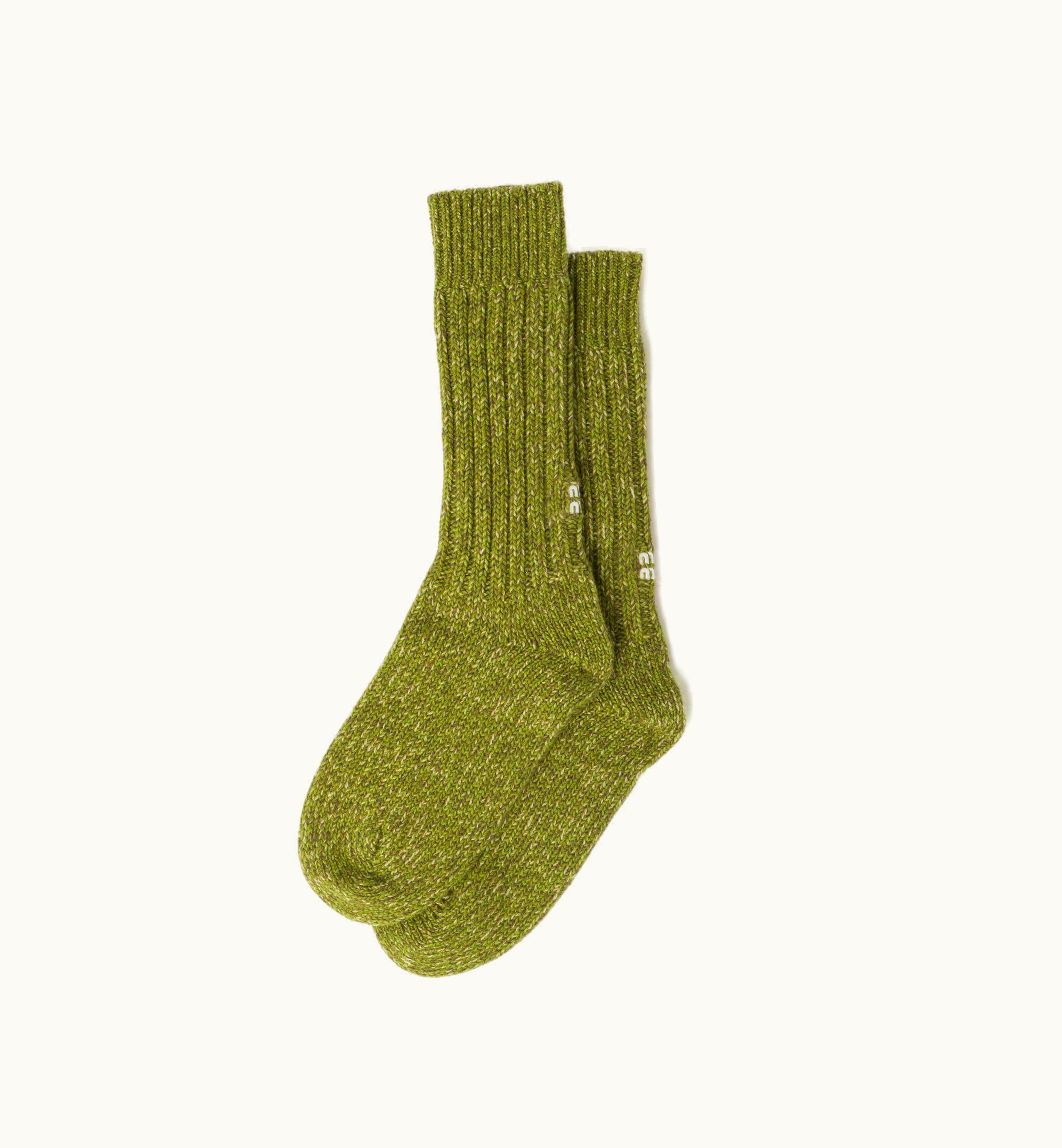 Miu Miu Miu Miu Wool And Cashmere Socks Fern Green