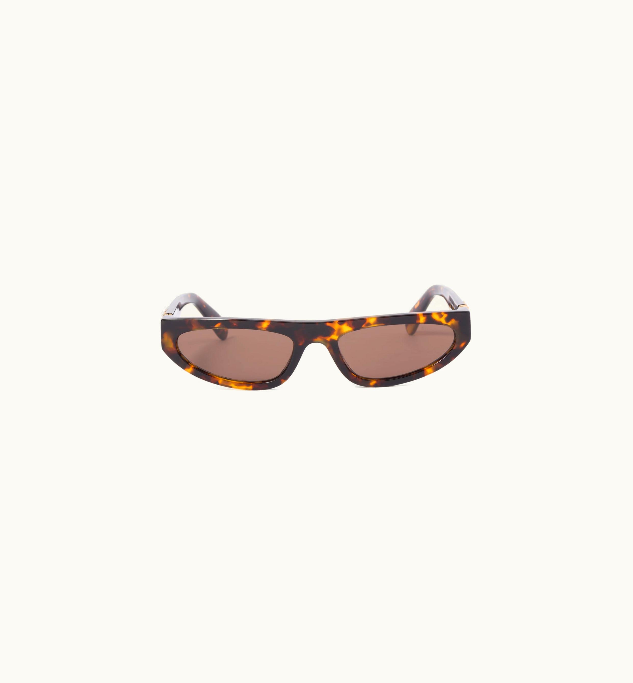 Miu Miu Miu Miu Glimpse Cat-Eye Sunglasses Honey Tortoiseshell